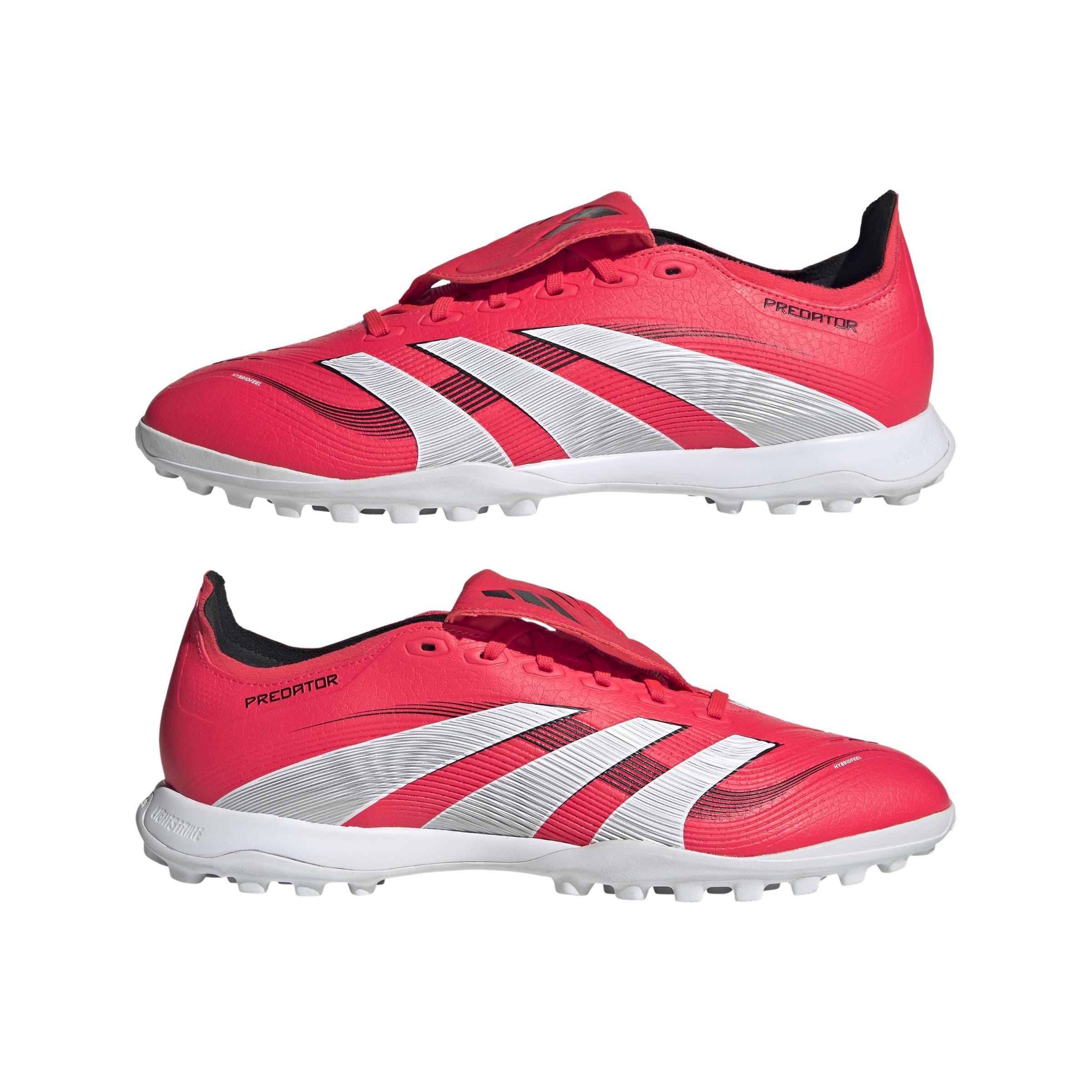 Unisex Predator League Fold-Over Tongue Turf Boots, Red, , large image number 11