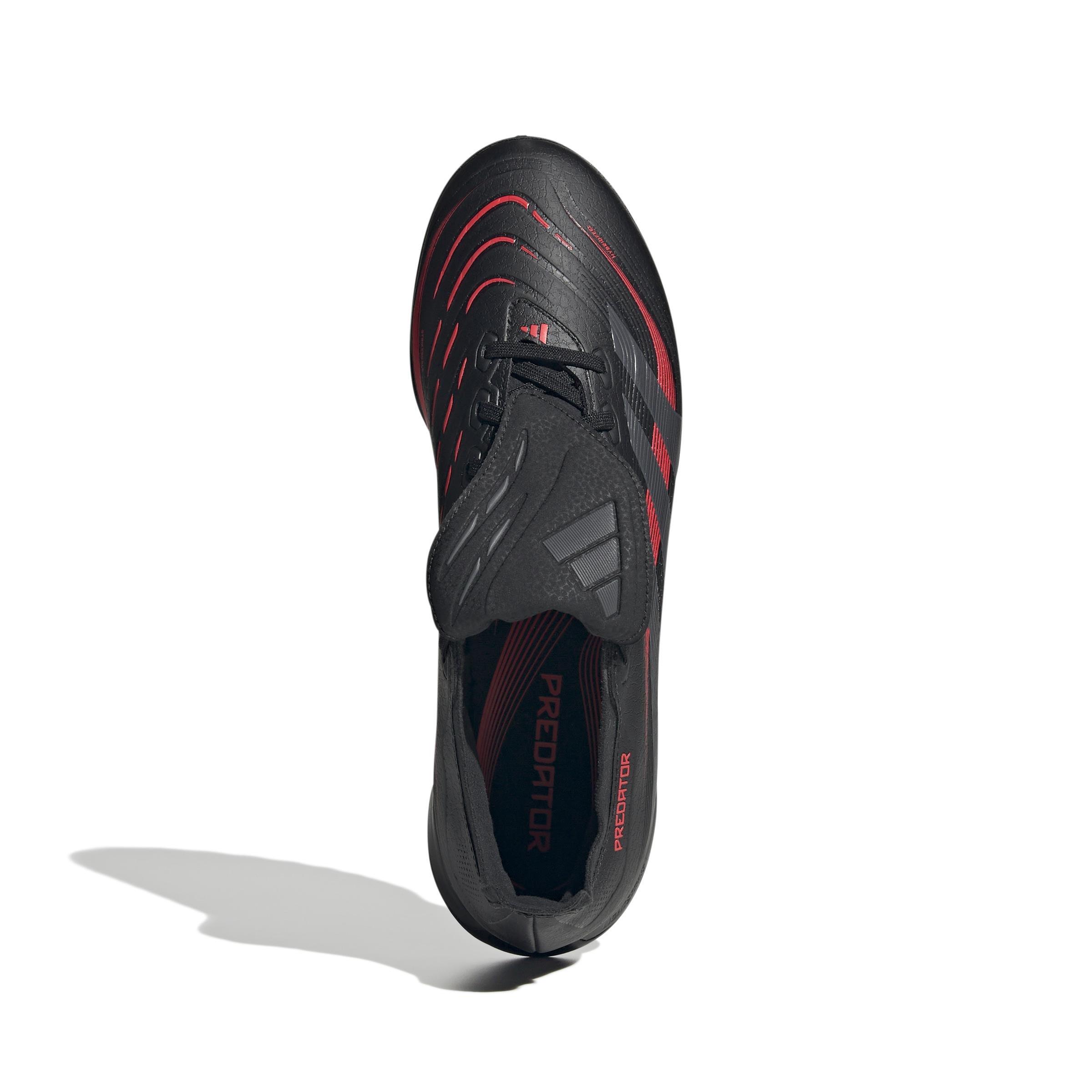 Unisex Predator League Fold-Over Tongue Turf Boots, Black, , large image number 1