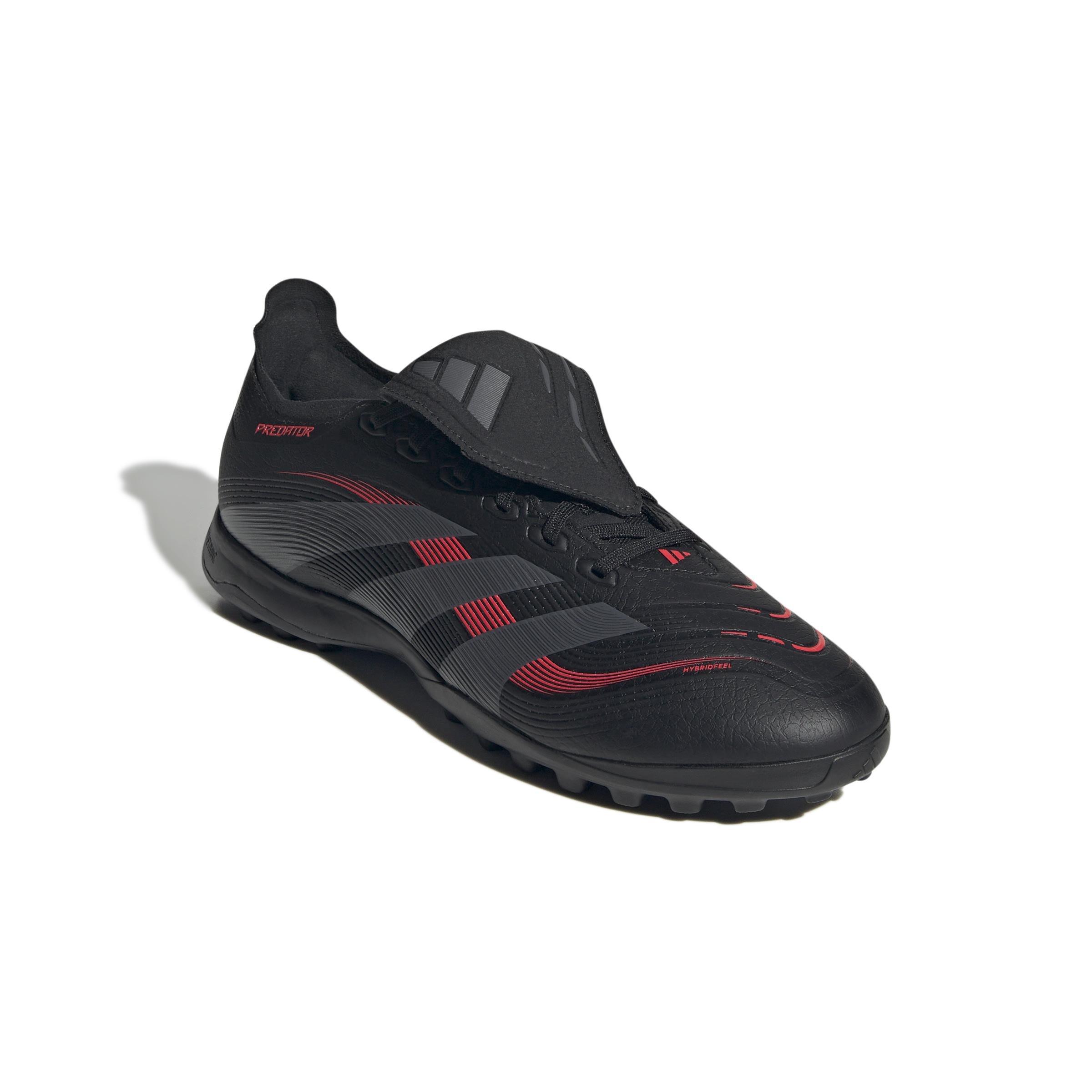 Unisex Predator League Fold-Over Tongue Turf Boots, Black, , large image number 2