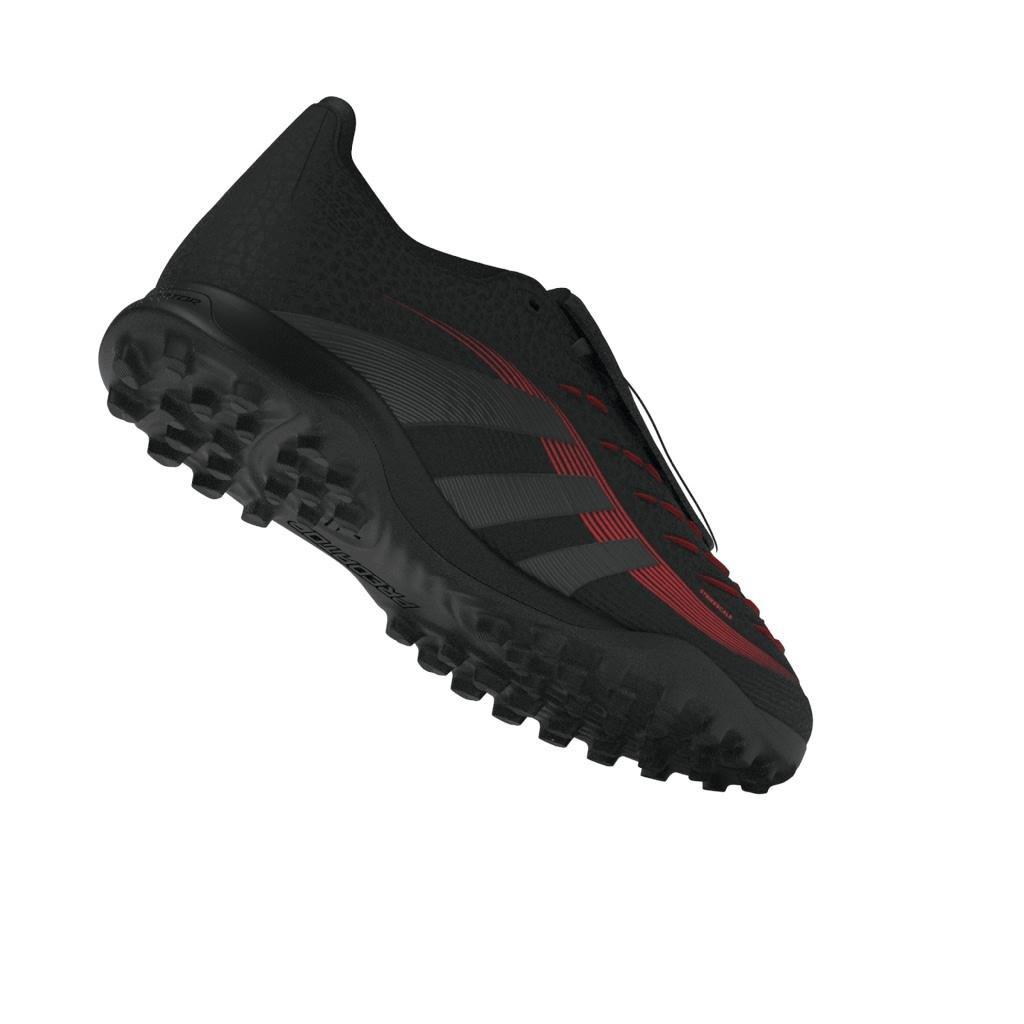 Unisex Predator League Fold-Over Tongue Turf Boots, Black, A701_ONE, large image number 9