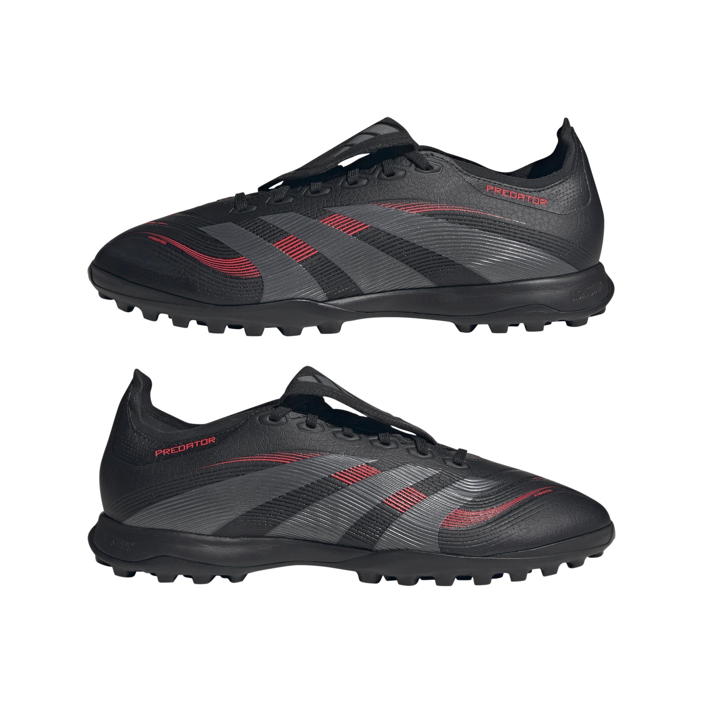 Unisex Predator League Fold-Over Tongue Turf Boots, Black, A701_ONE, large image number 14