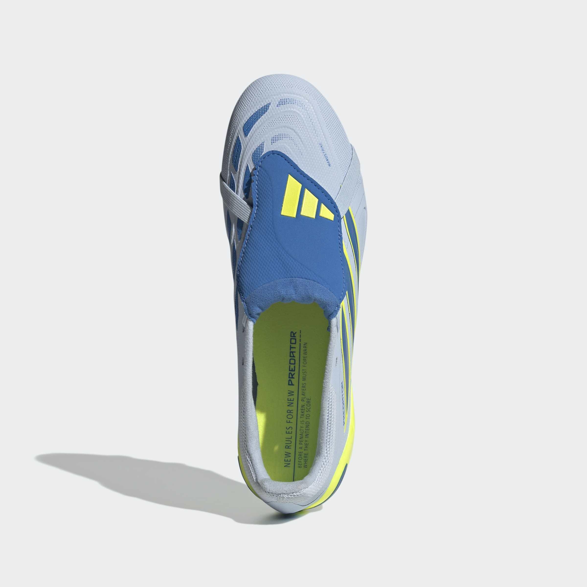 Unisex Predator League Fold-Over Tongue Firm Ground Football Boots, Blue