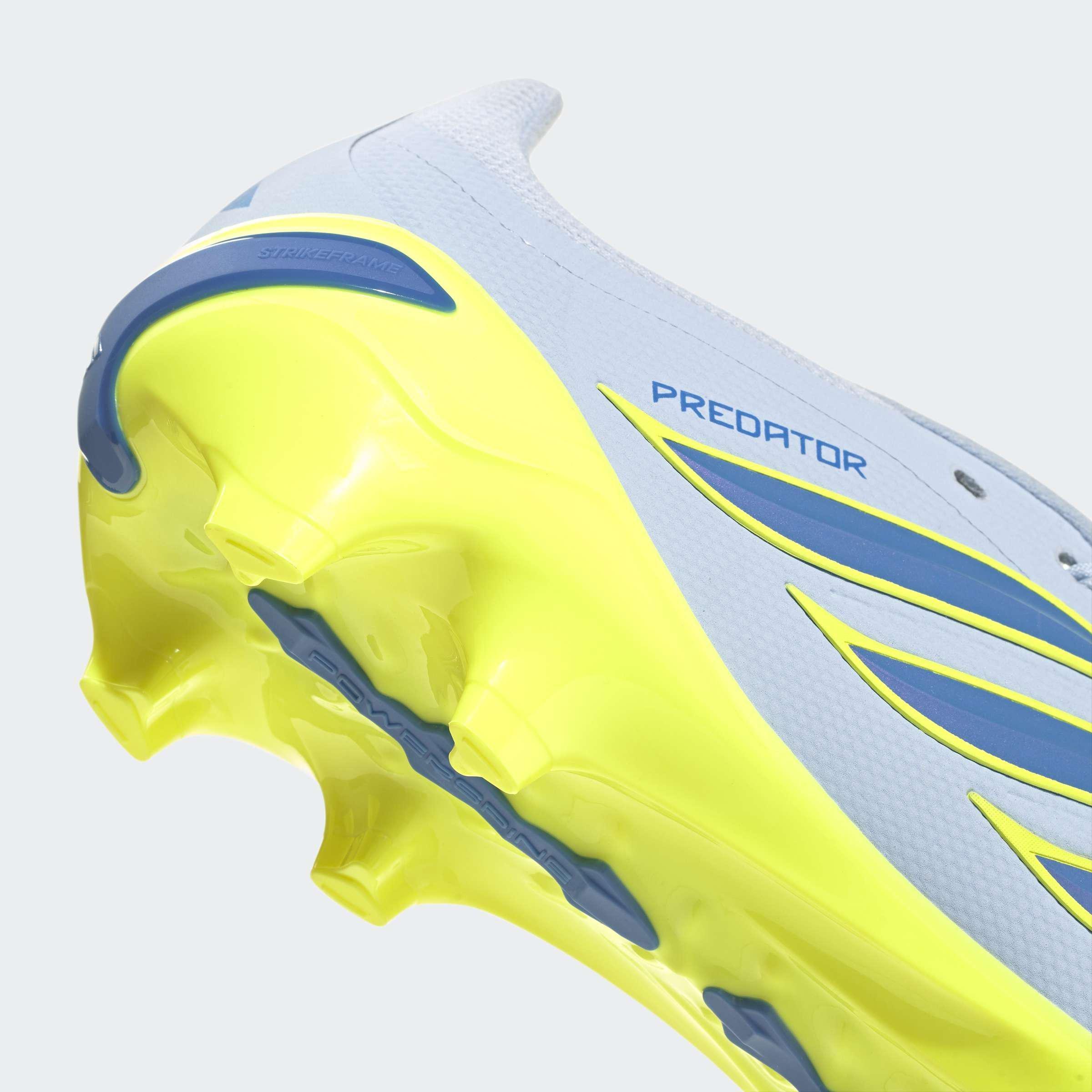Unisex Predator League Fold-Over Tongue Firm Ground Football Boots, Blue, A701_ONE, large image number 5