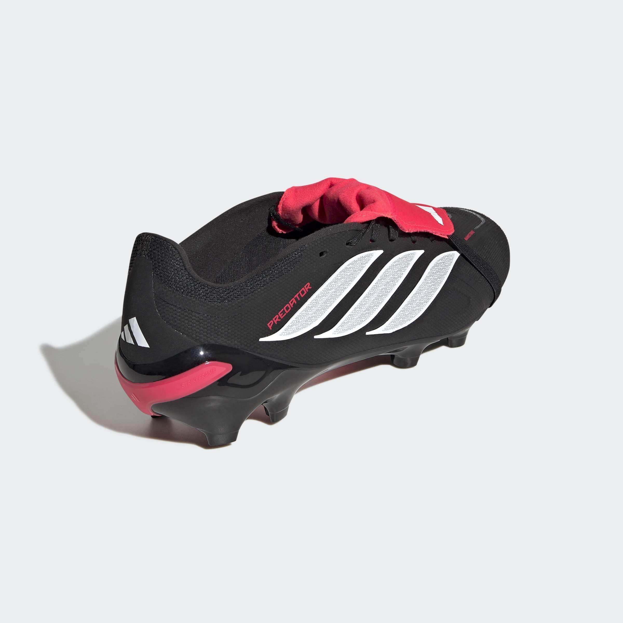Unisex Predator League Fold-Over Tongue Firm Ground Football Boots, Black, A701_ONE, large image number 3