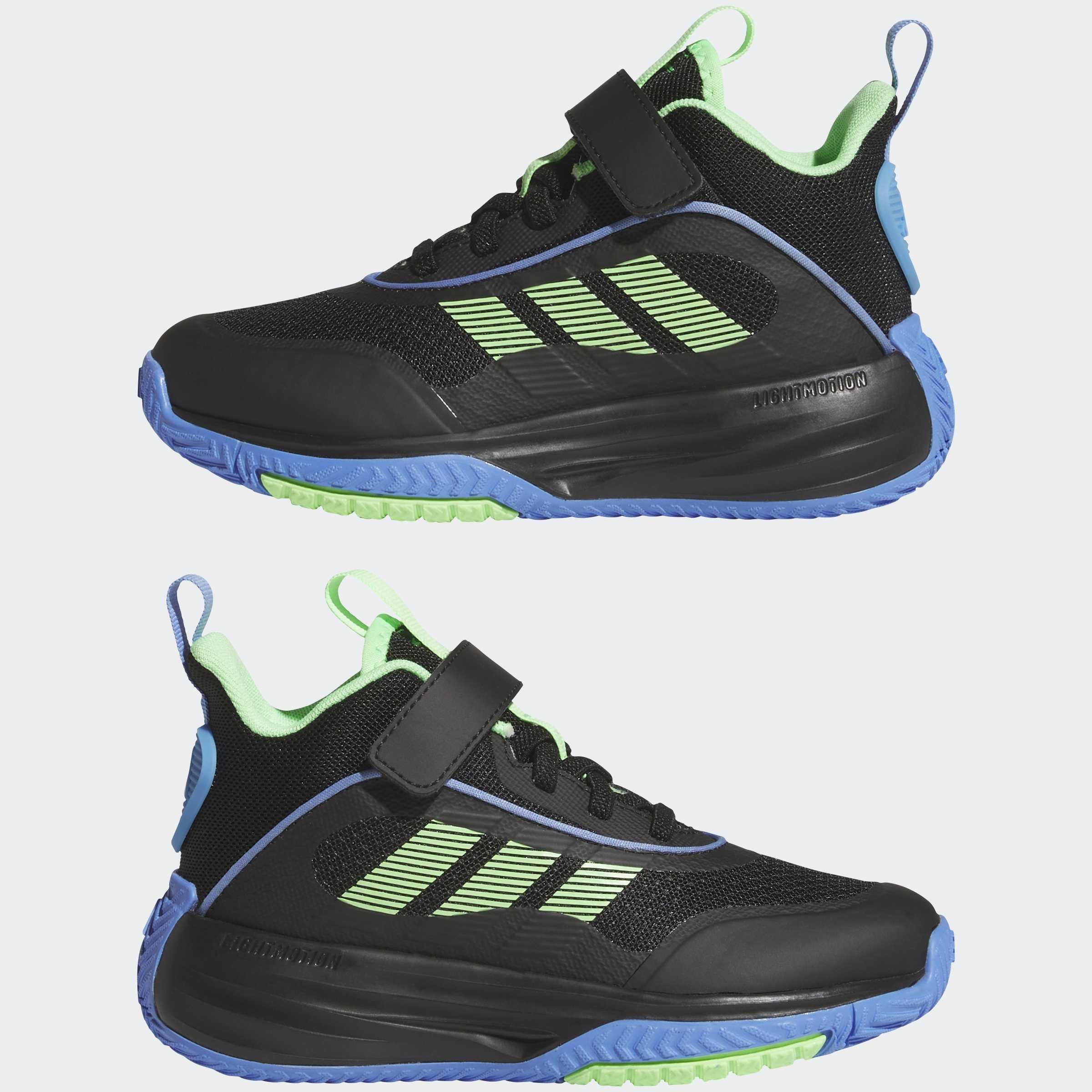 Kids Unisex Ownthegame 3.0 Shoes, Black, A701_ONE, large image number 7