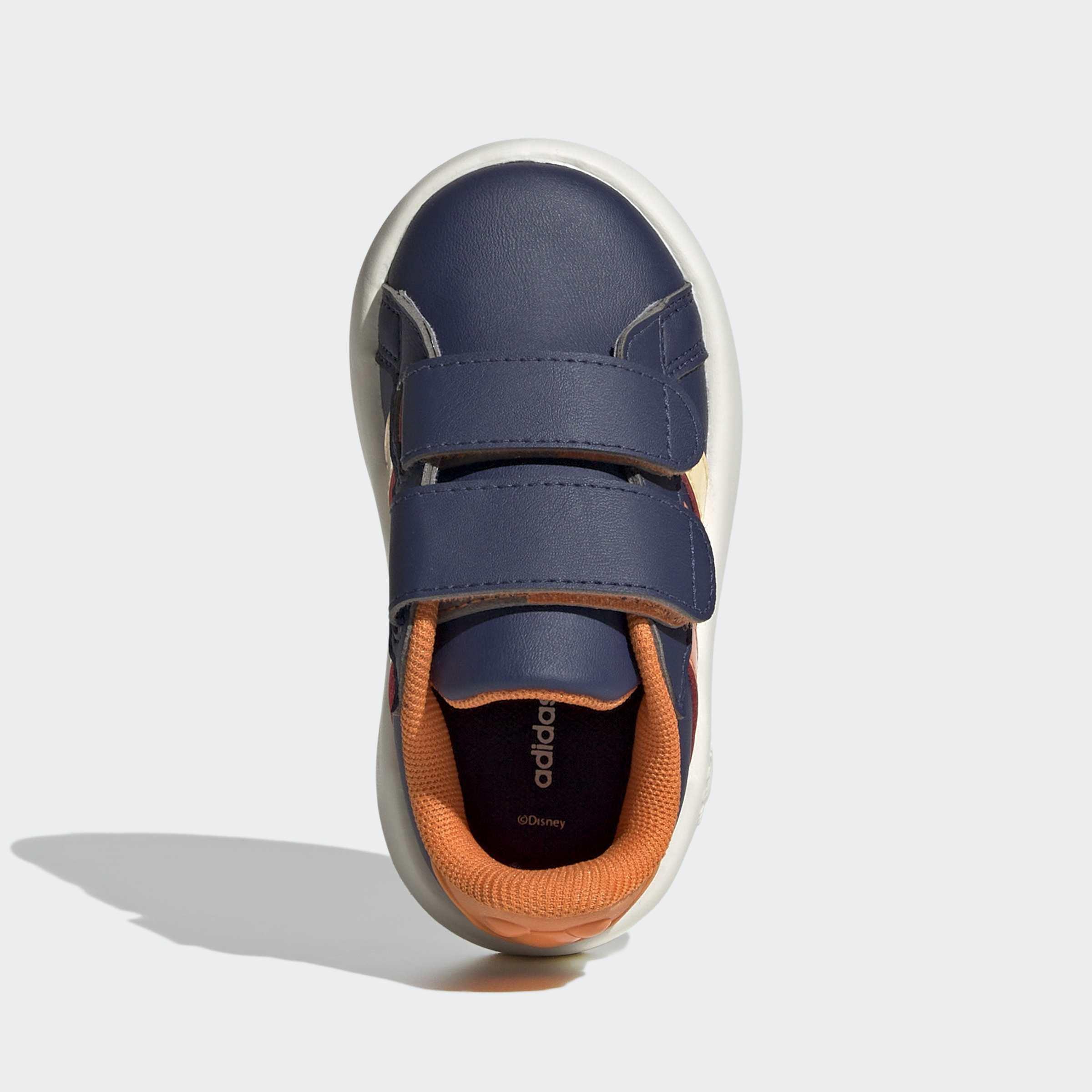 Kids Unisex Adidas X Disney Mickey Mouse Grand Court Shoes, Blue