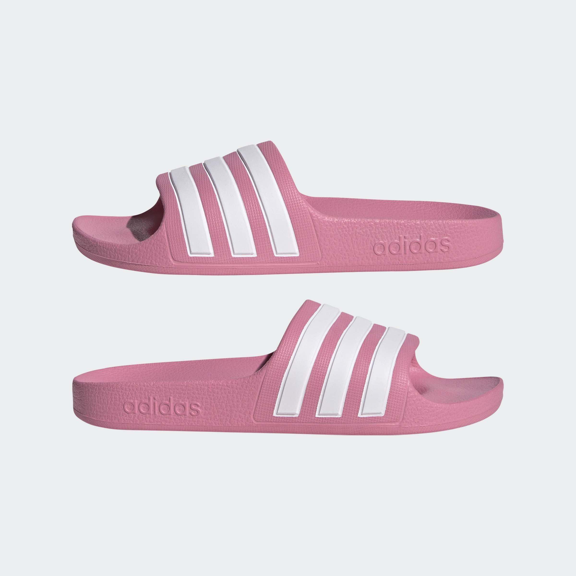 Kids Unisex Adilette Aqua Slides,Pink, A701_ONE, large image number 7