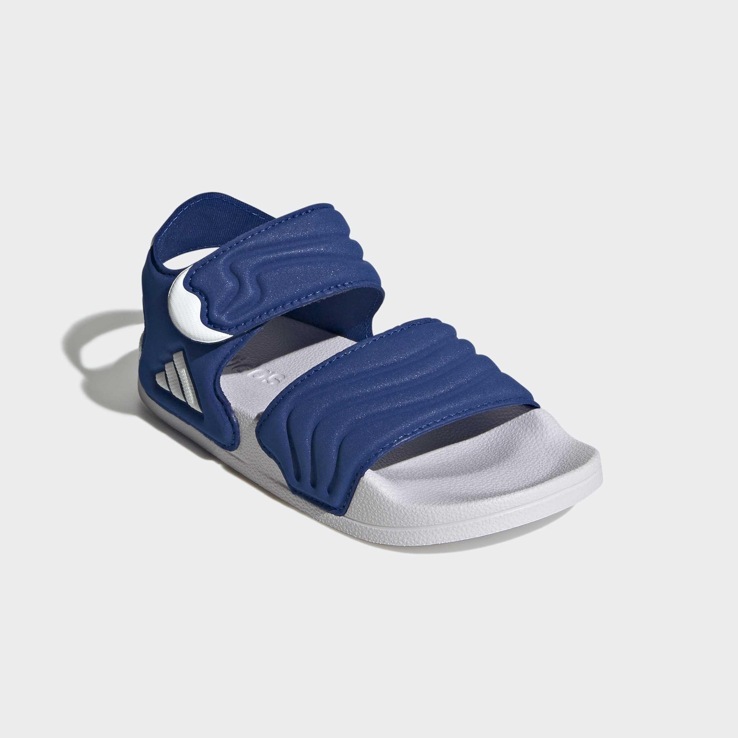 Kids Unisex Adilette Sandal 2, Blue, A701_ONE, medium