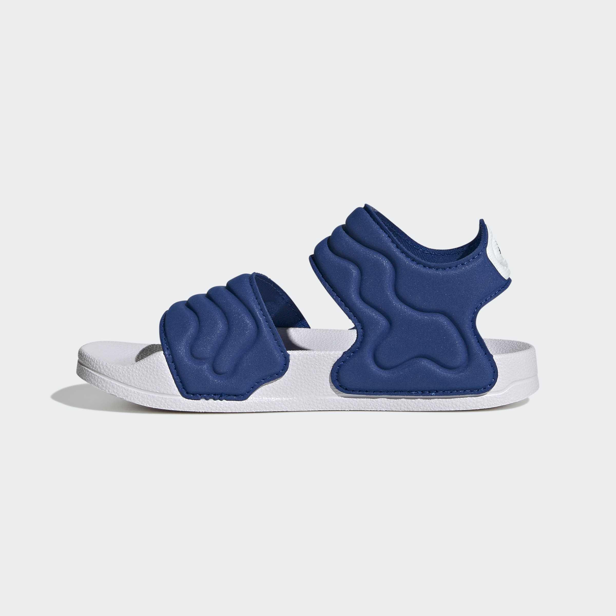 Kids Unisex Adilette Sandal 2, Blue, A701_ONE, large image number 8
