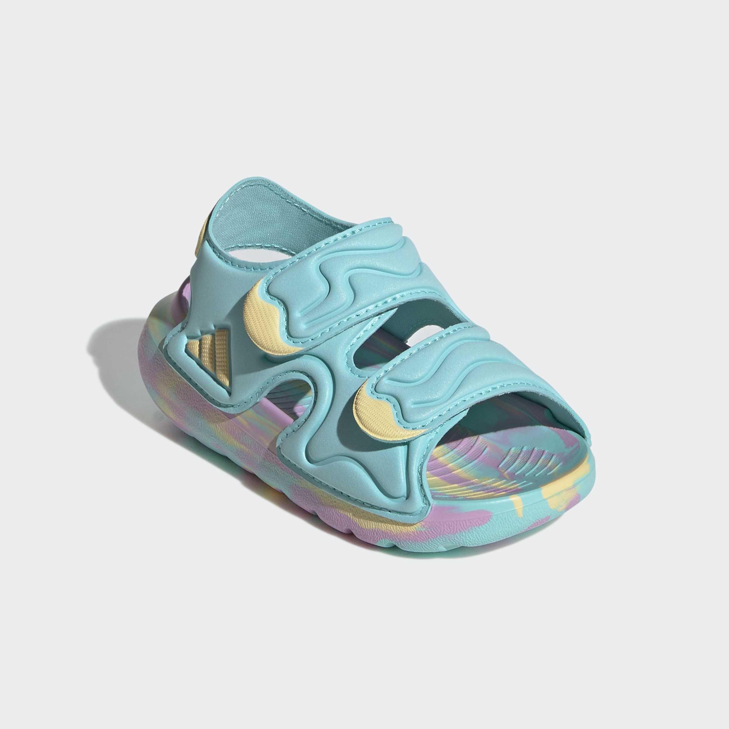 Kids Unisex Altaswim 3 Sandals, Turquoise, A701_ONE, large image number 2