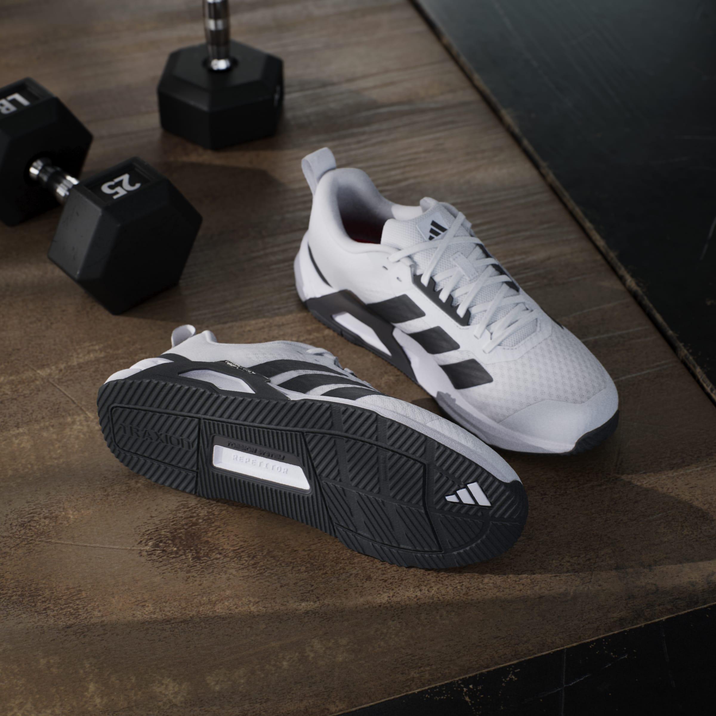 Dropset Control Training Shoes, White, A701_ONE, large image number 6