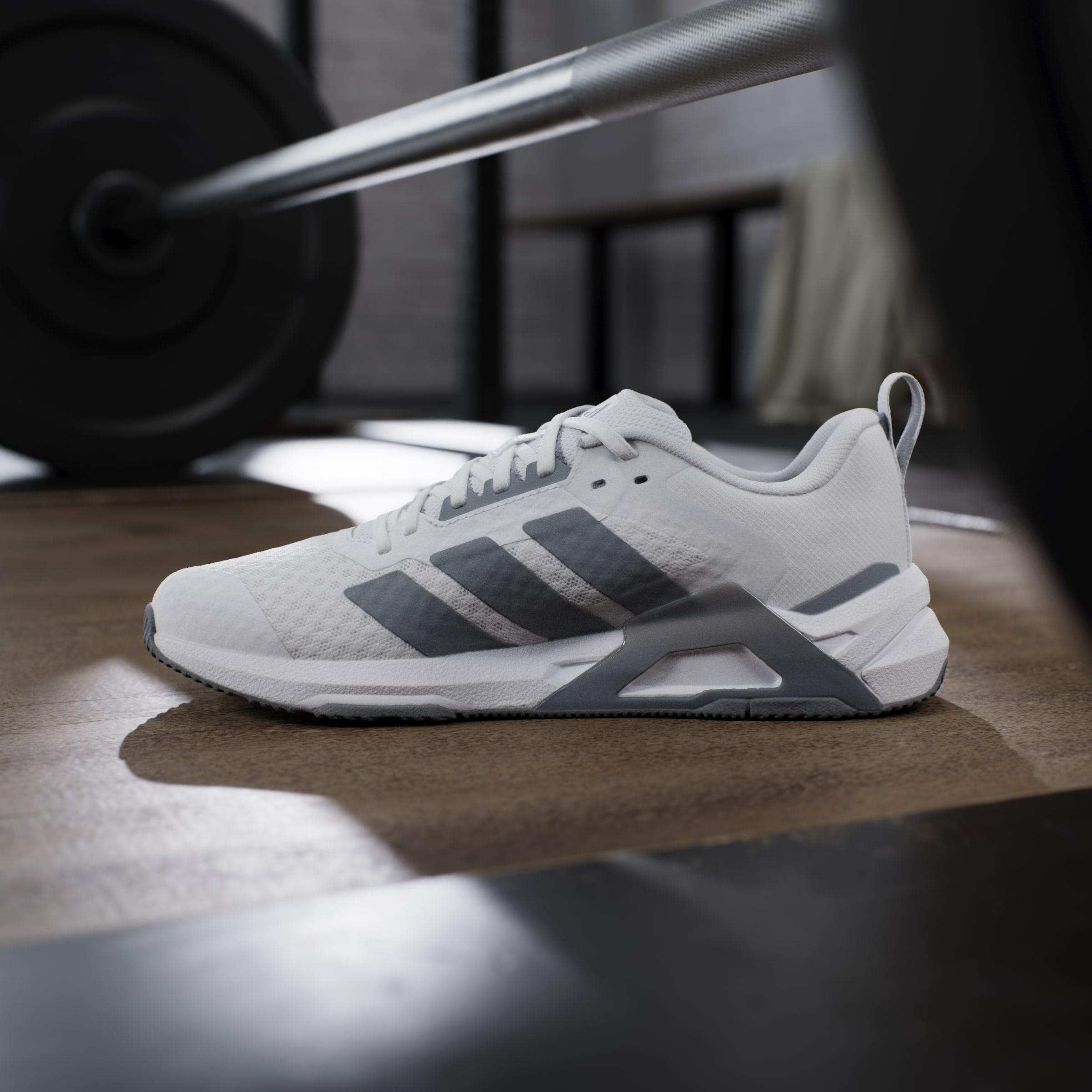Dropset Control Training Shoes, White, A701_ONE, large image number 6