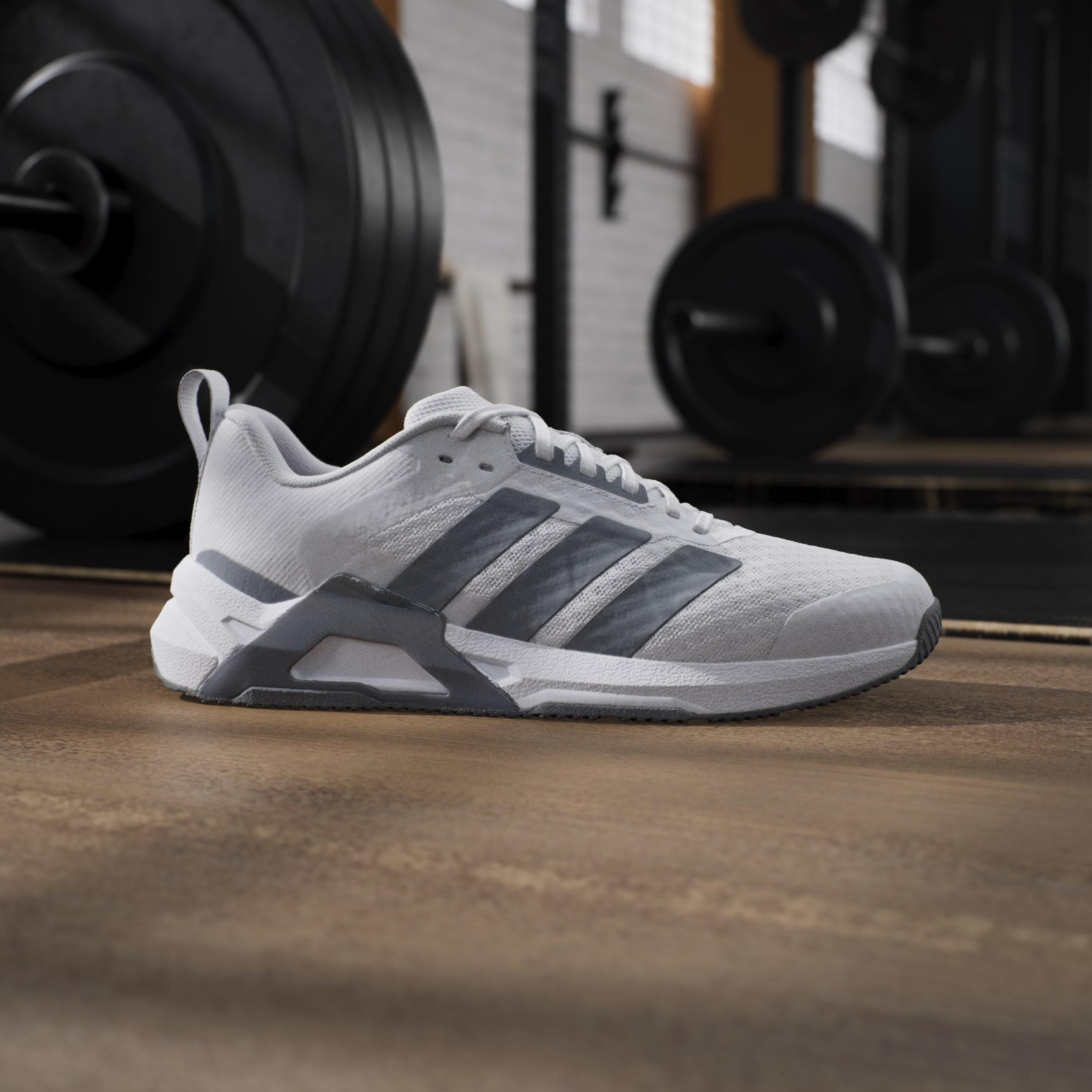Dropset Control Training Shoes, White, A701_ONE, large image number 12