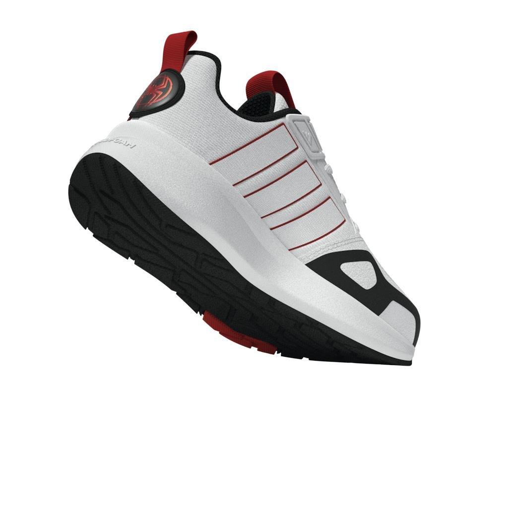 Unisex Kids adidas Marvel Spider-Man Runner Shoes, White, , large image number 7