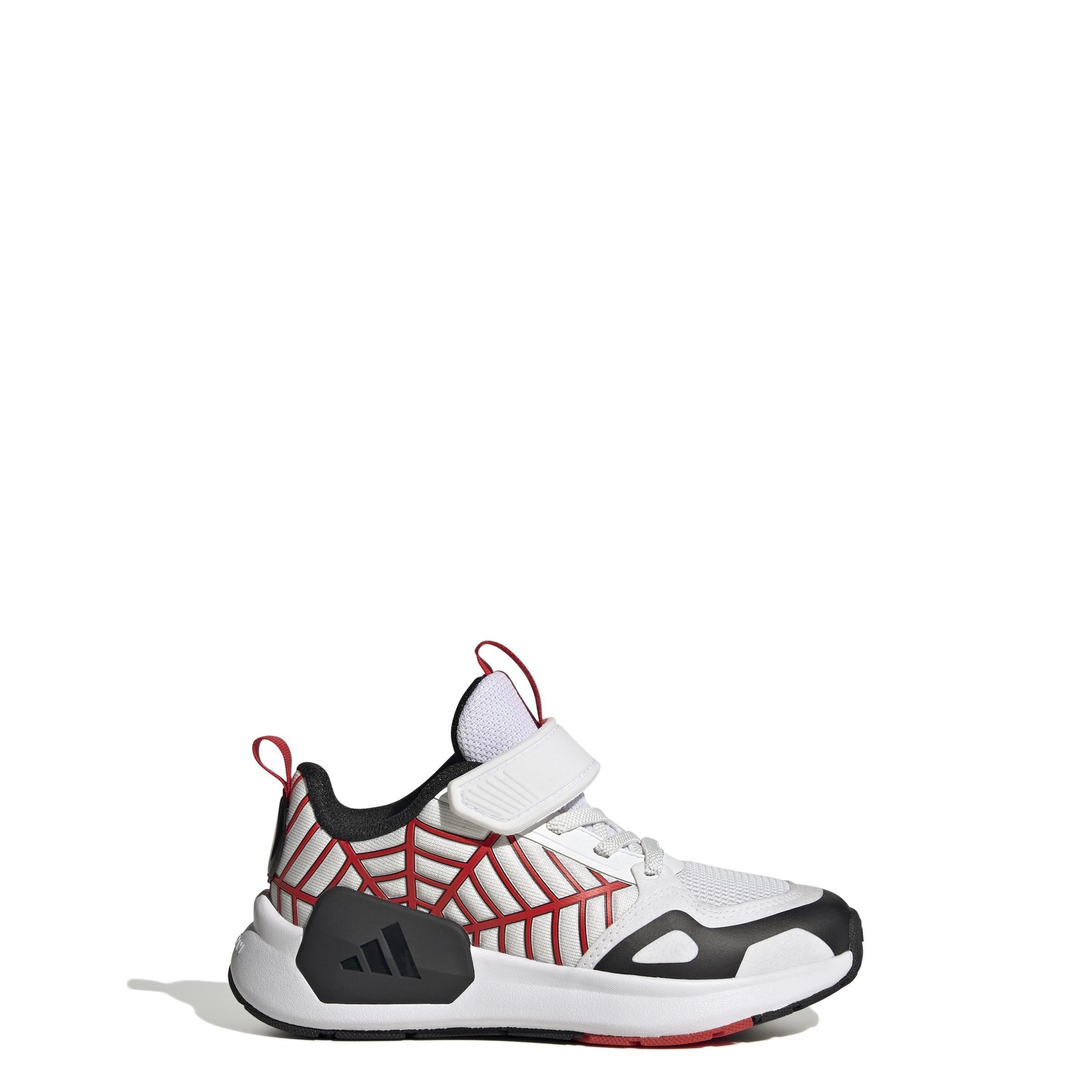 Unisex Kids adidas Marvel Spider-Man Runner Shoes, White, , large image number 8