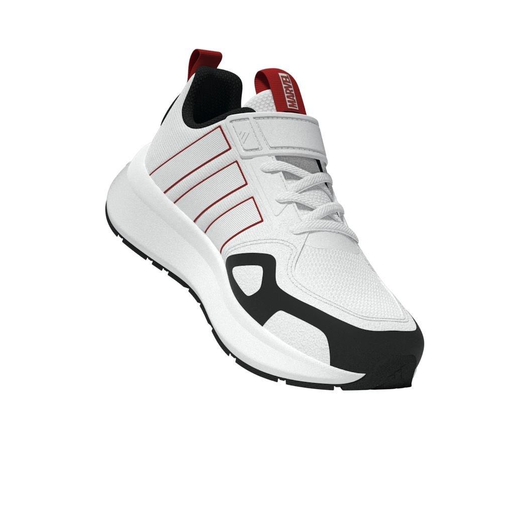 Unisex Kids adidas Marvel Spider-Man Runner Shoes, White, , large image number 13