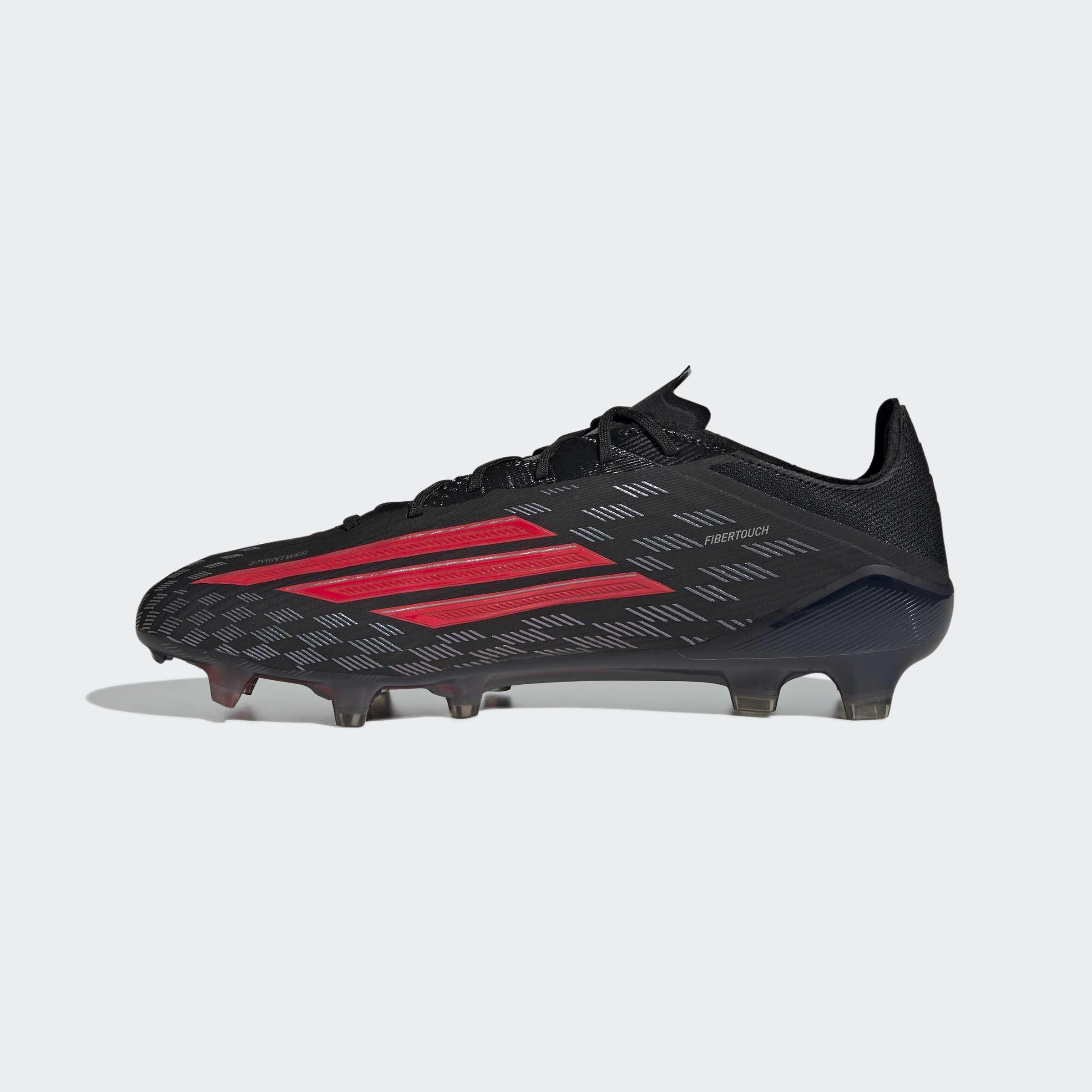 Unisex F50 Elite Firm Ground Football Boots, Black, A701_ONE, large image number 6