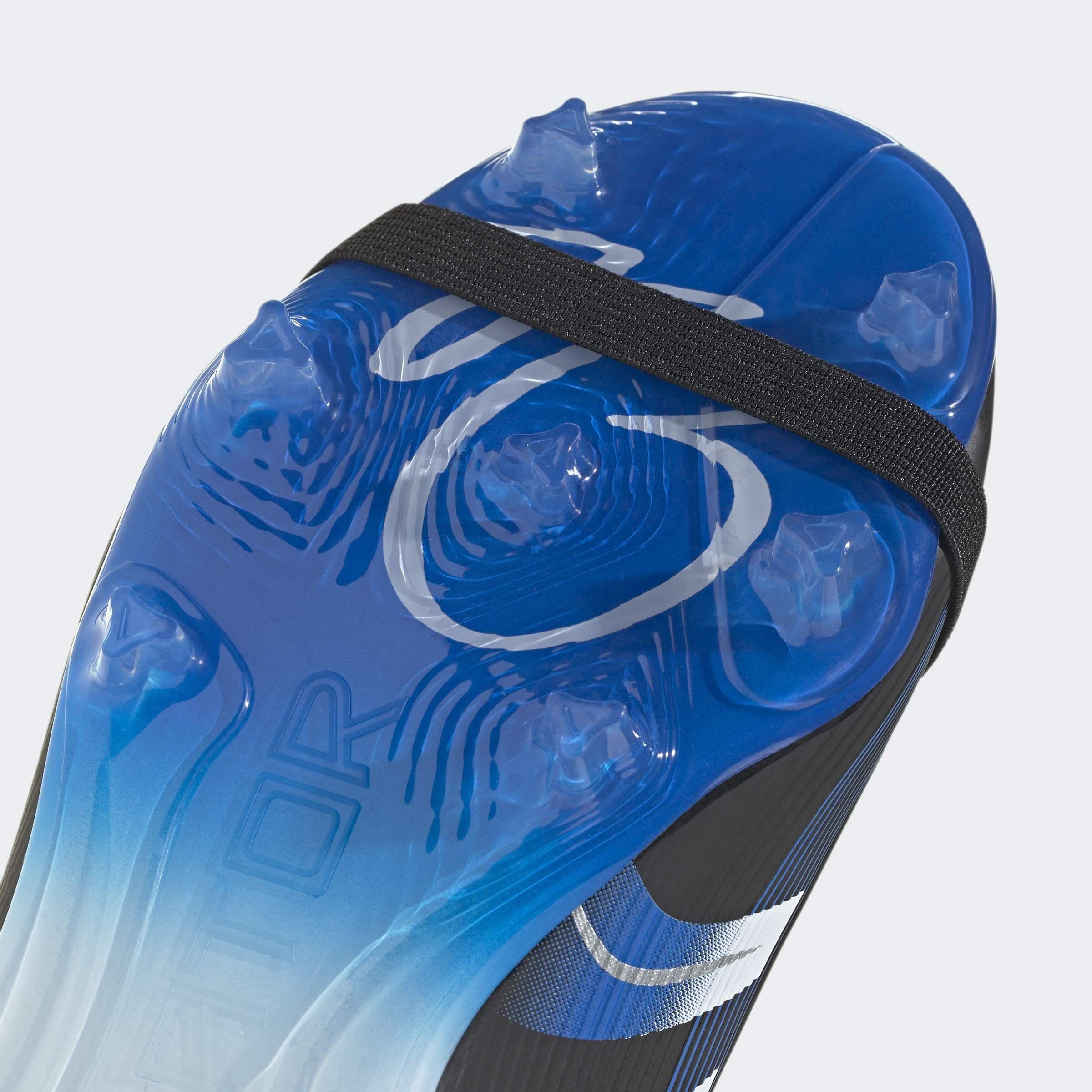 Kids Unisex Predator League JB Fold-Over Tongue Firm/Multi-Ground Boots, Black, A701_ONE, large image number 5