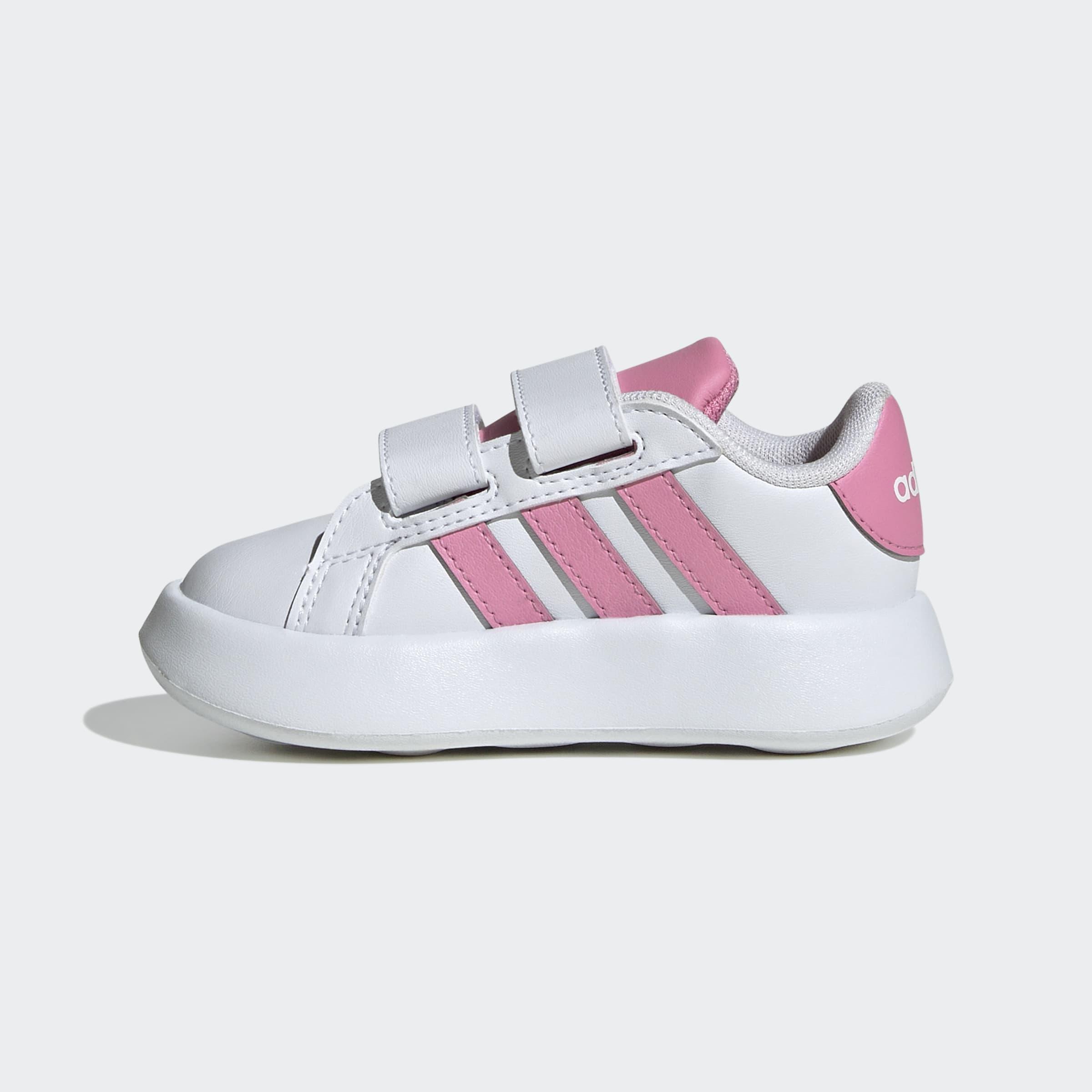 Kids Unisex Grand Court 2.0 Shoes, White, A701_ONE, large image number 7