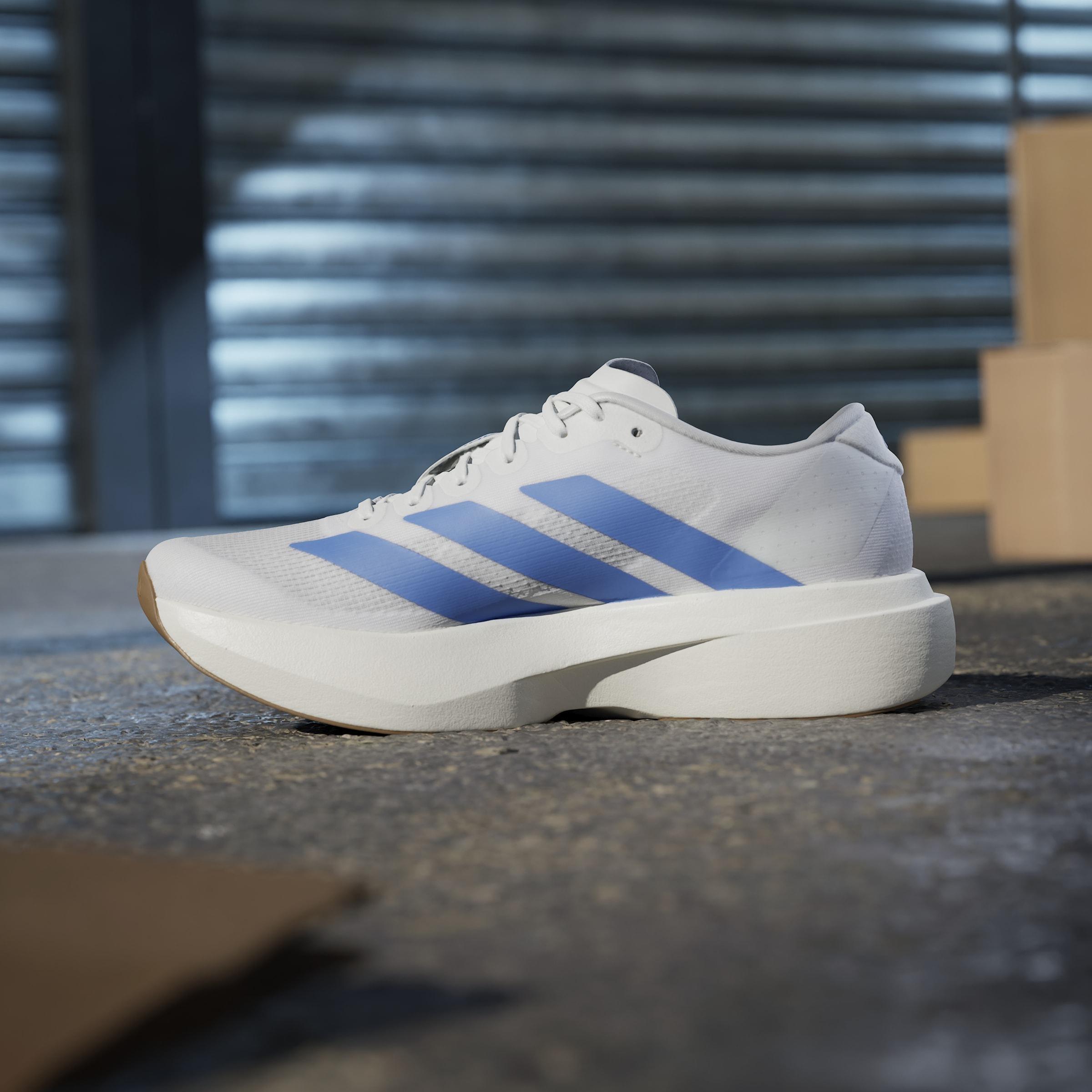 Adizero EVO SL Shoes, White, A701_ONE, large image number 8