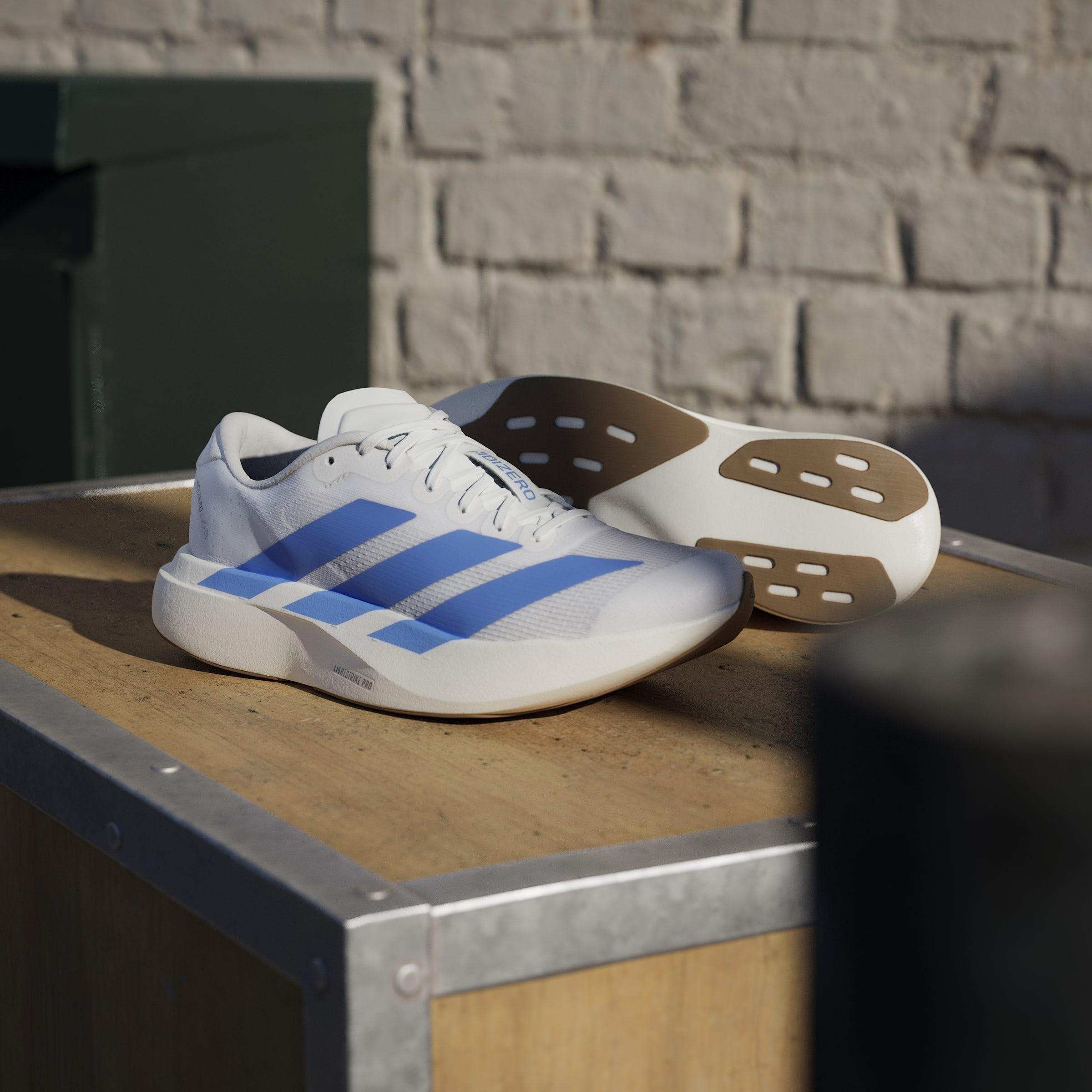 Adizero EVO SL Shoes, White, A701_ONE, large image number 11