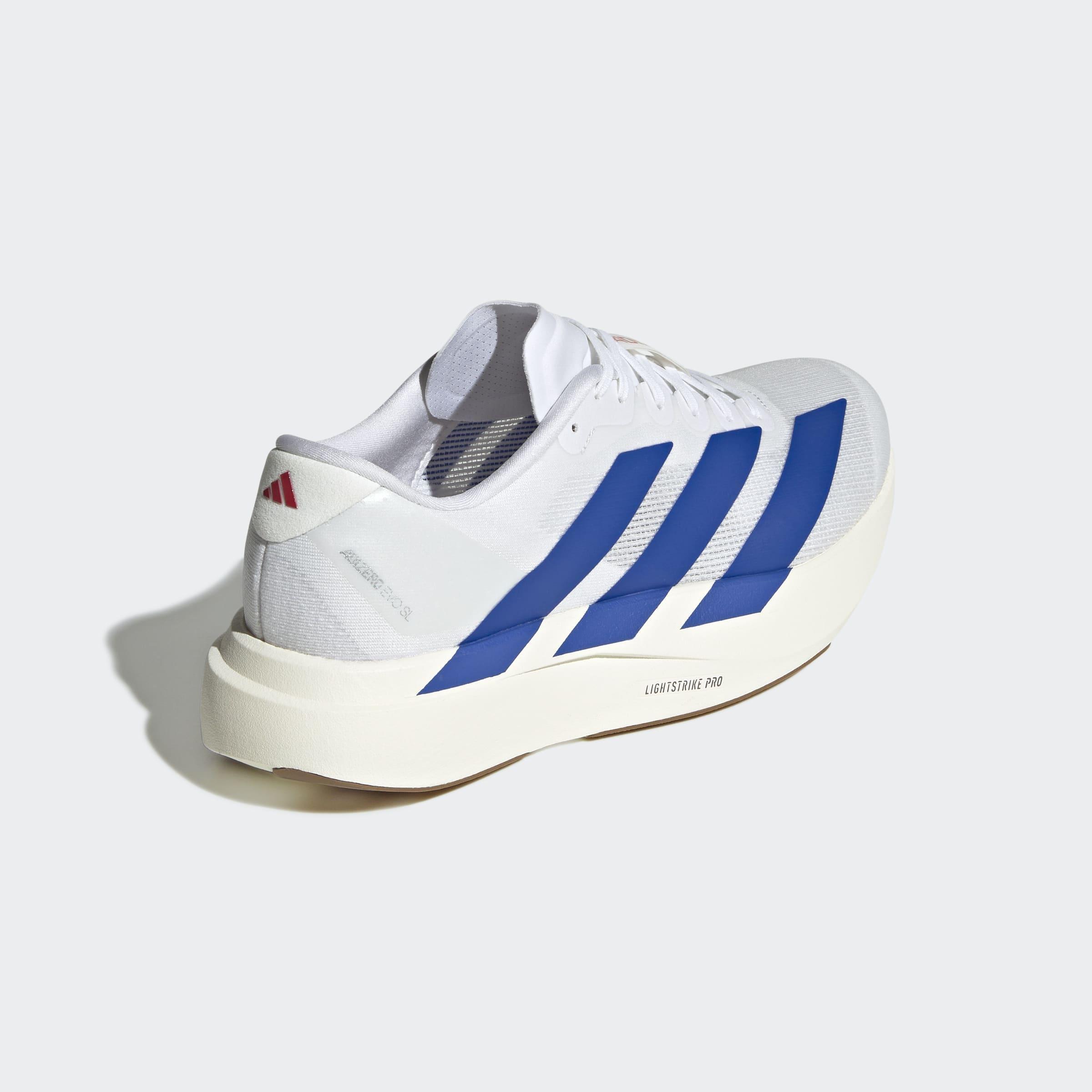 Adizero EVO SL Shoes, White, A701_ONE, large image number 3