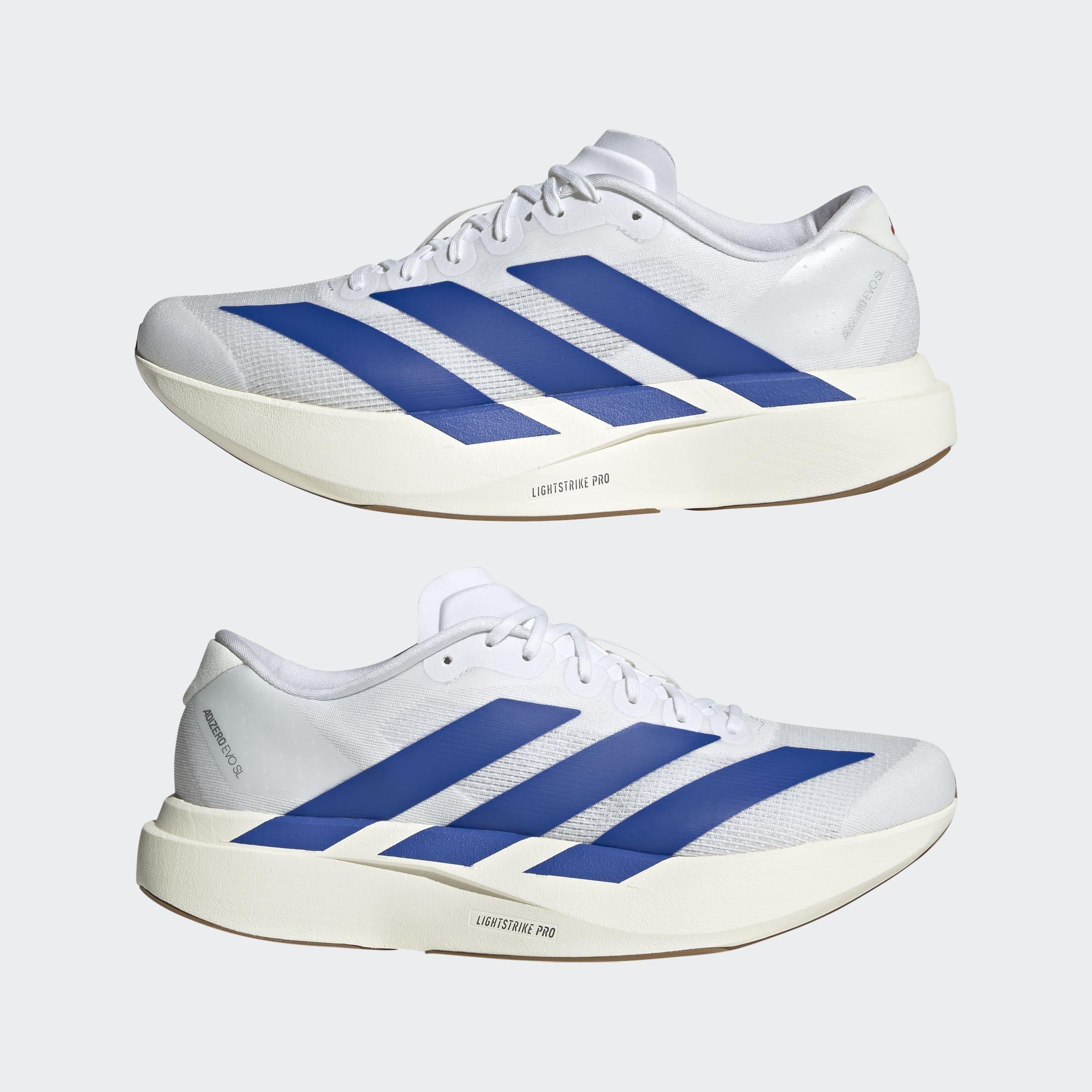 Adizero EVO SL Shoes, White, A701_ONE, large image number 9