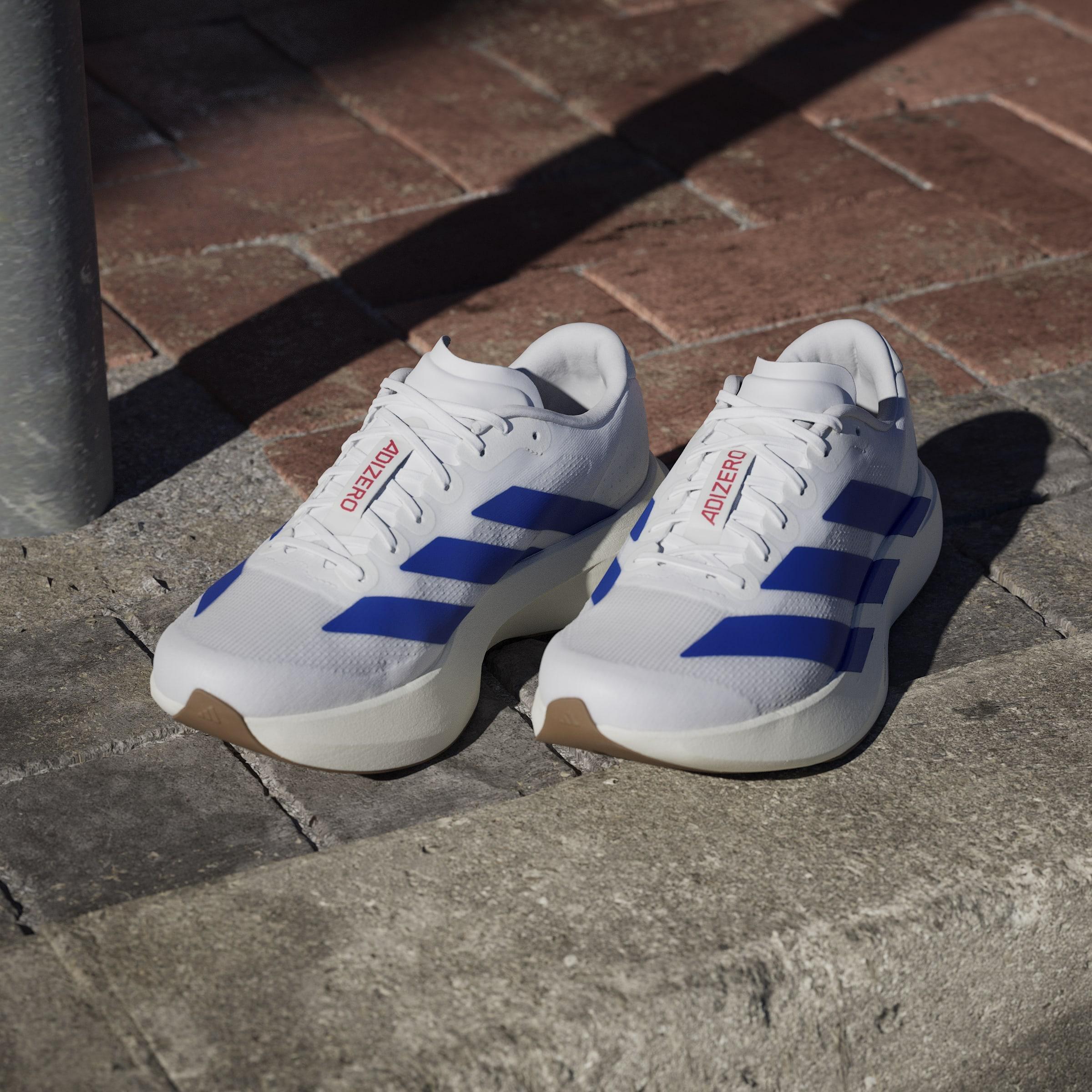 Adizero EVO SL Shoes, White, A701_ONE, large image number 12