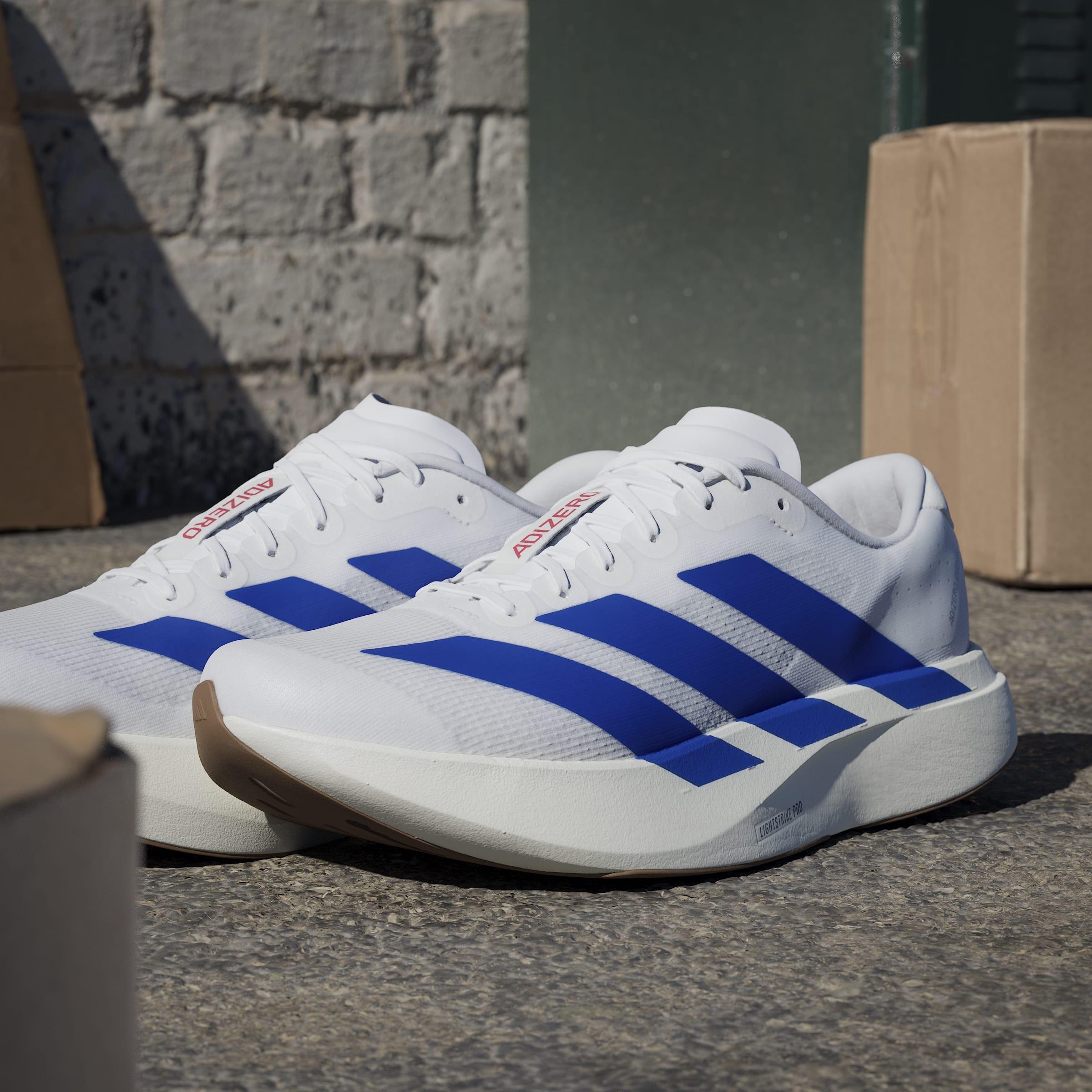 Adizero EVO SL Shoes, White, A701_ONE, large image number 13