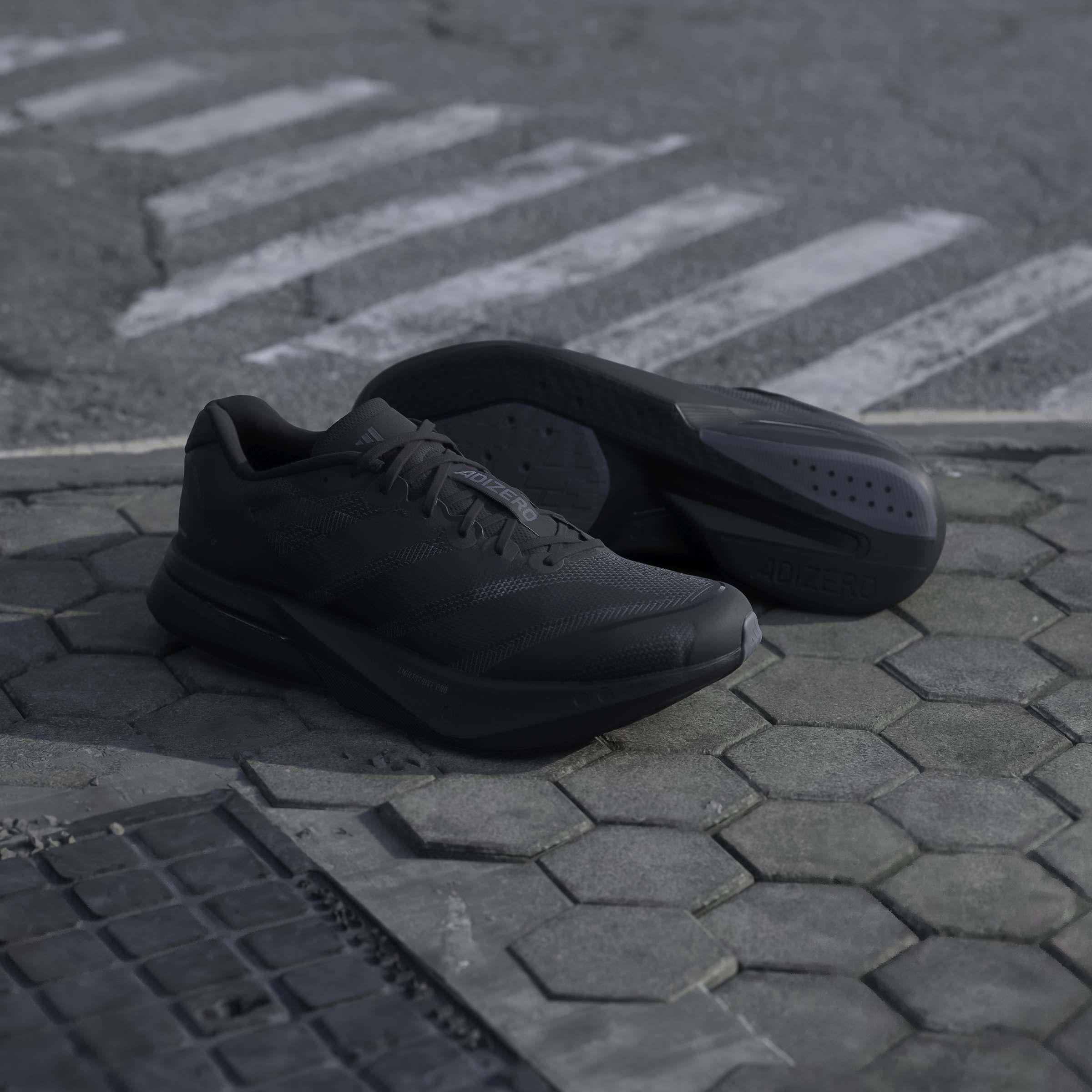 Adizero Boston 13 Shoes, Black, A701_ONE, large image number 11