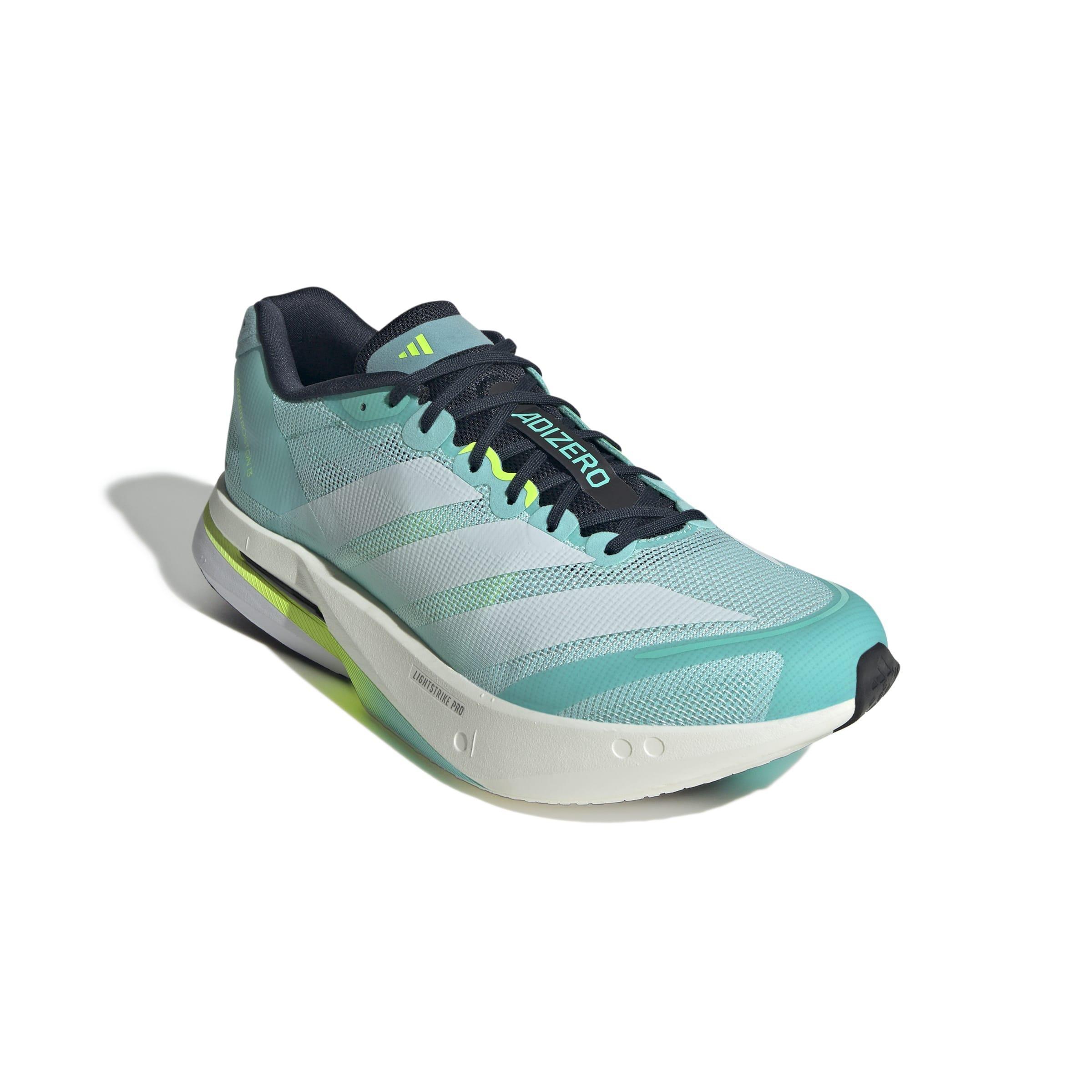 Adizero Boston 13 Shoes, Turquoise, A701_ONE, large image number 2