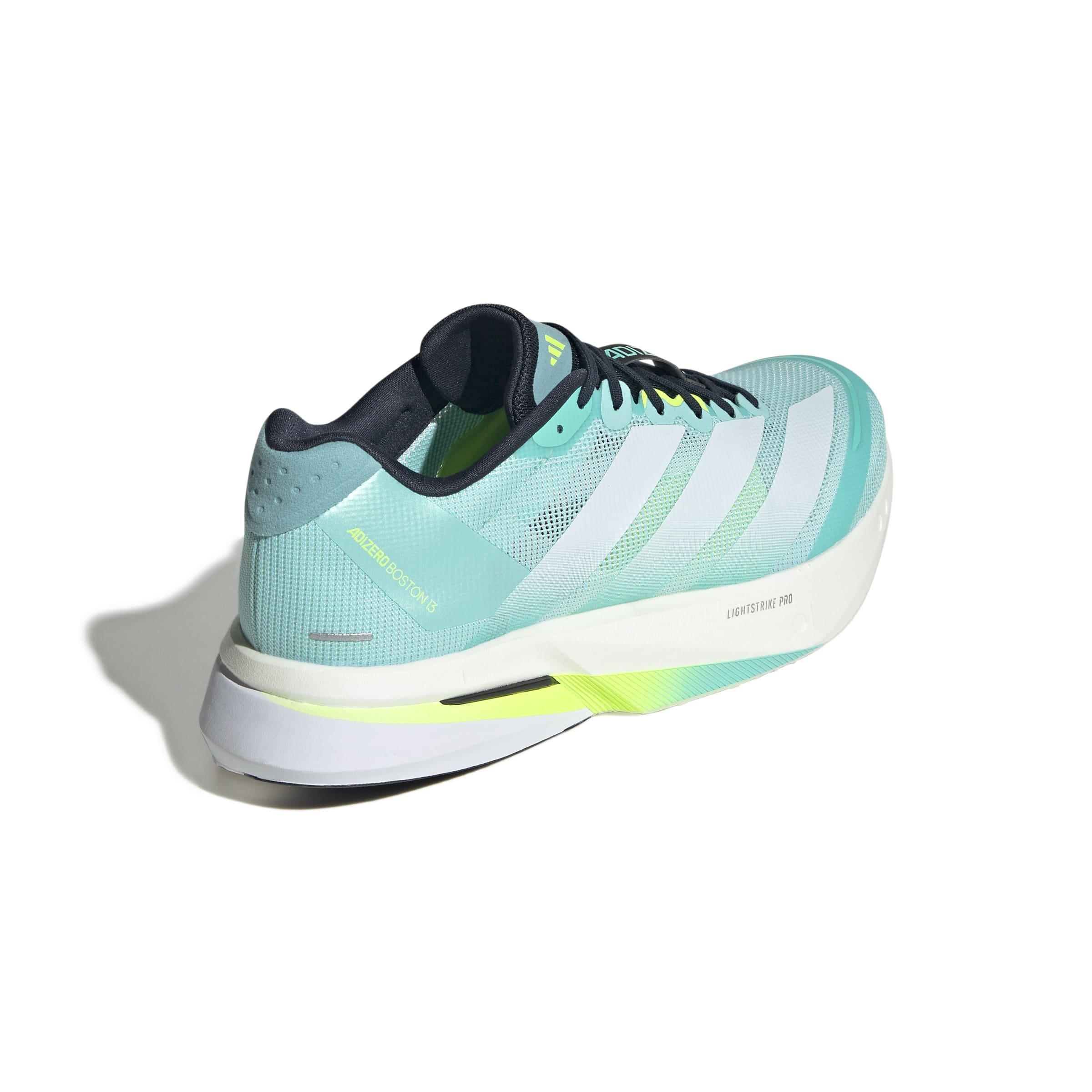 Adizero Boston 13 Shoes, Turquoise, A701_ONE, large image number 3