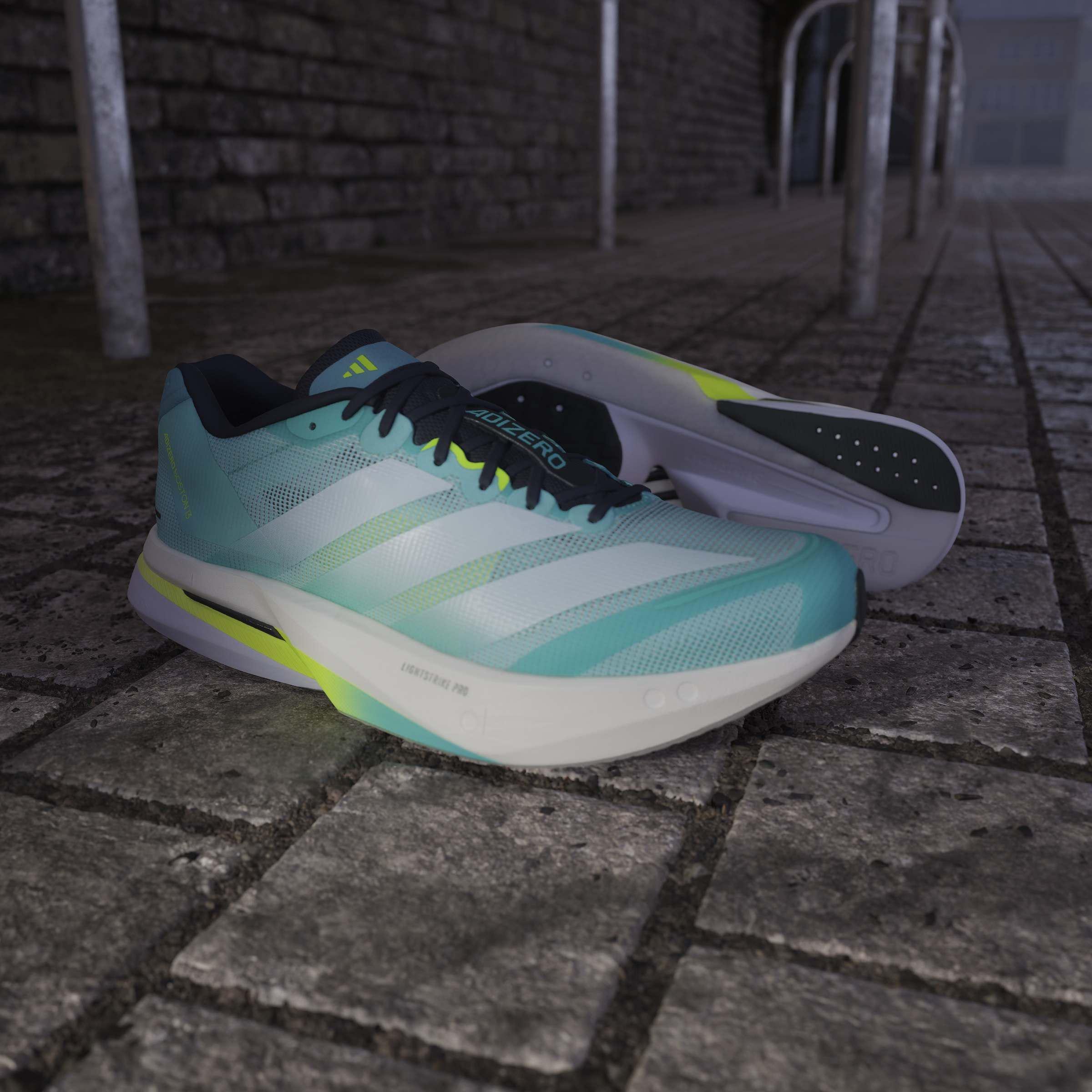 Adizero Boston 13 Shoes, Turquoise, A701_ONE, large image number 7