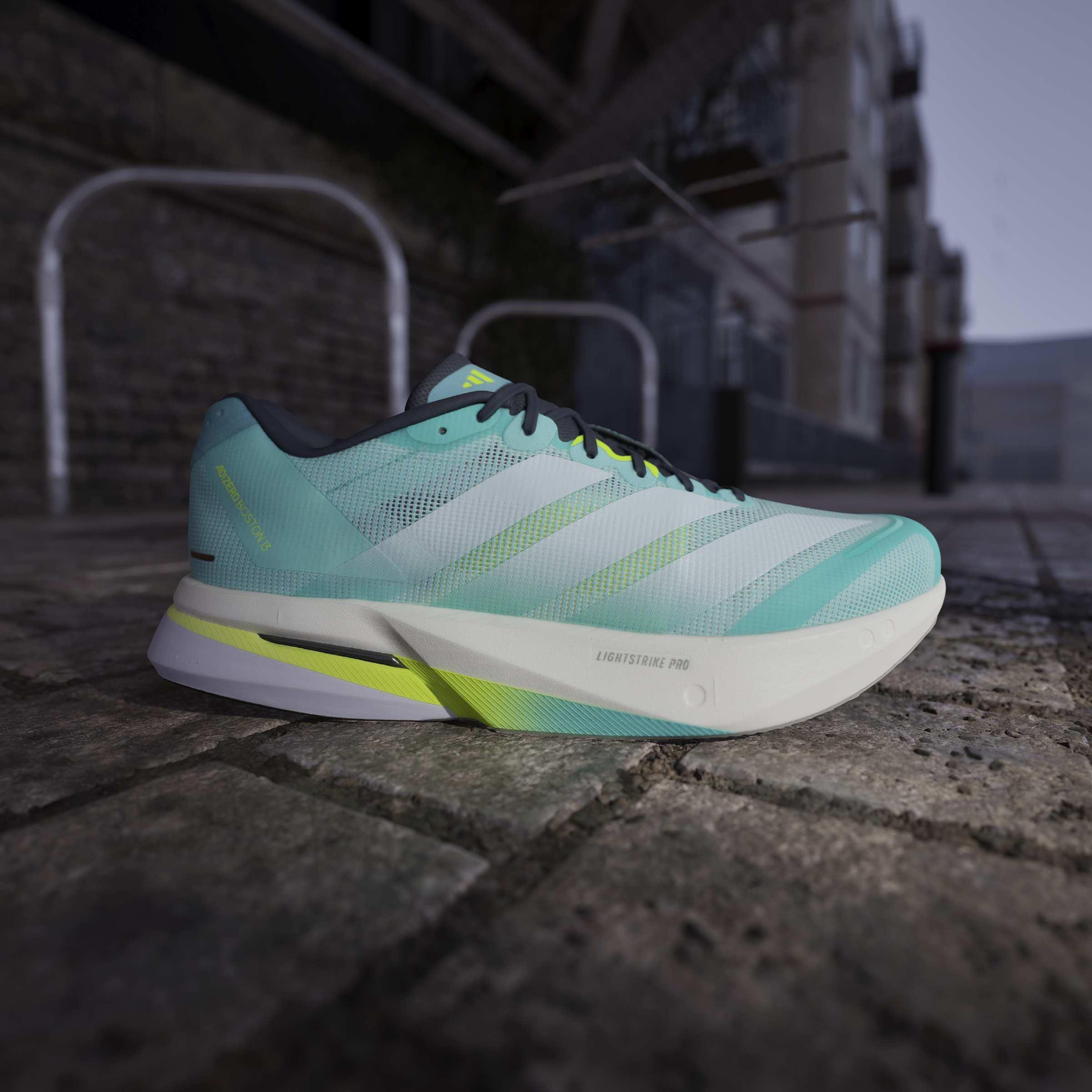 Adizero Boston 13 Shoes, Turquoise, A701_ONE, large image number 10