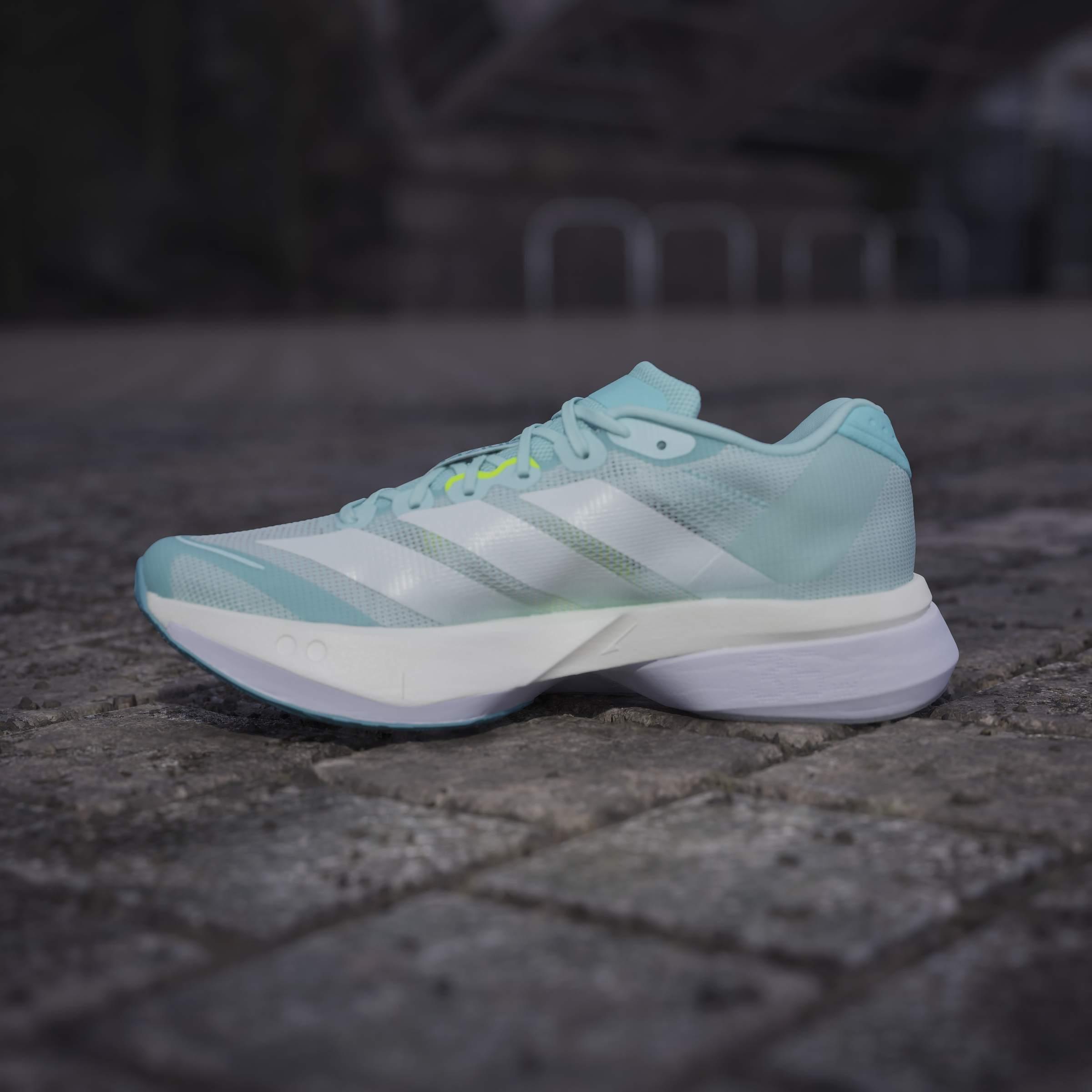 Adizero Boston 13 Shoes, Turquoise, A701_ONE, large image number 8