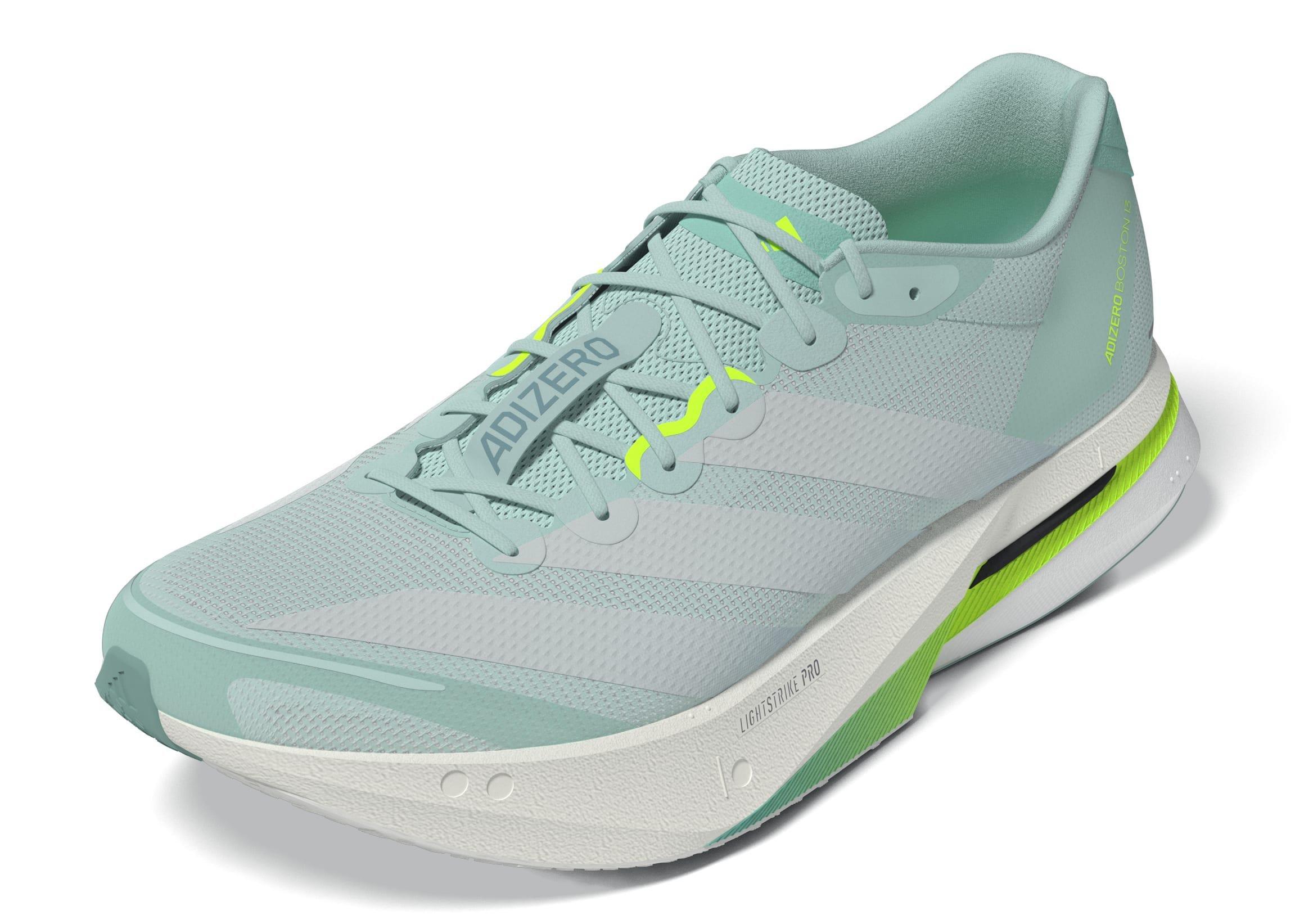 Adizero Boston 13 Shoes, Turquoise, A701_ONE, large image number 9