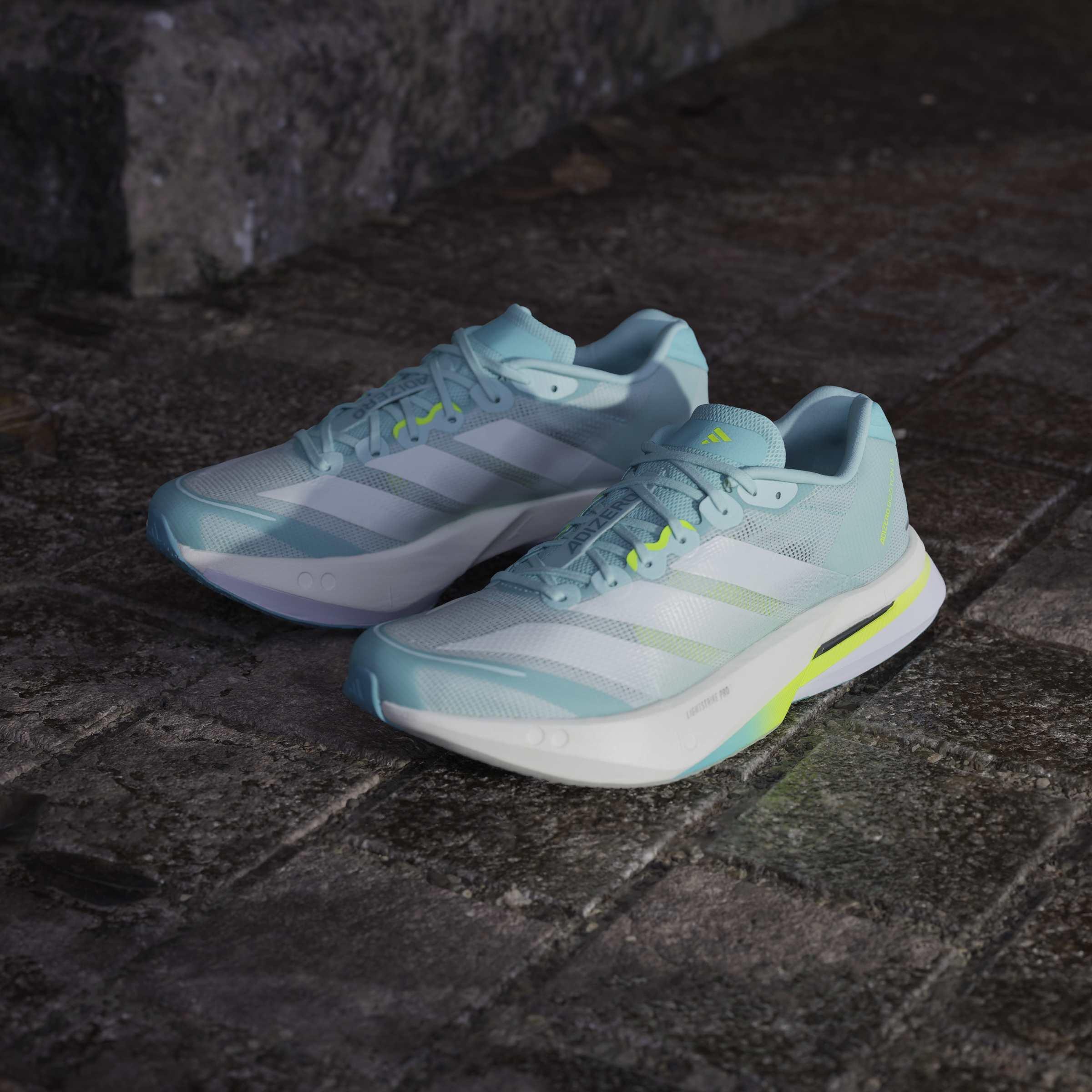 Adizero Boston 13 Shoes, Turquoise, A701_ONE, large image number 10