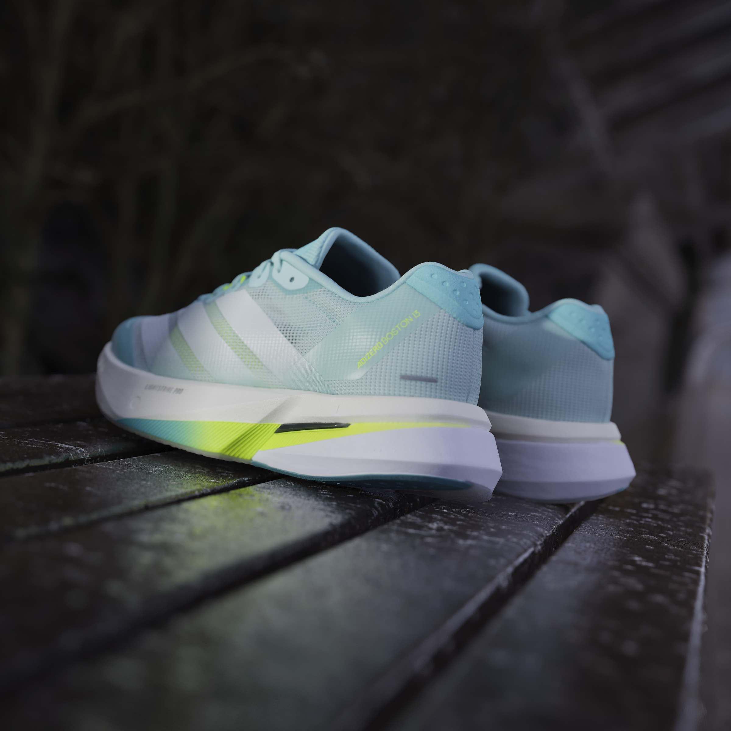 Adizero Boston 13 Shoes, Turquoise, A701_ONE, large image number 12