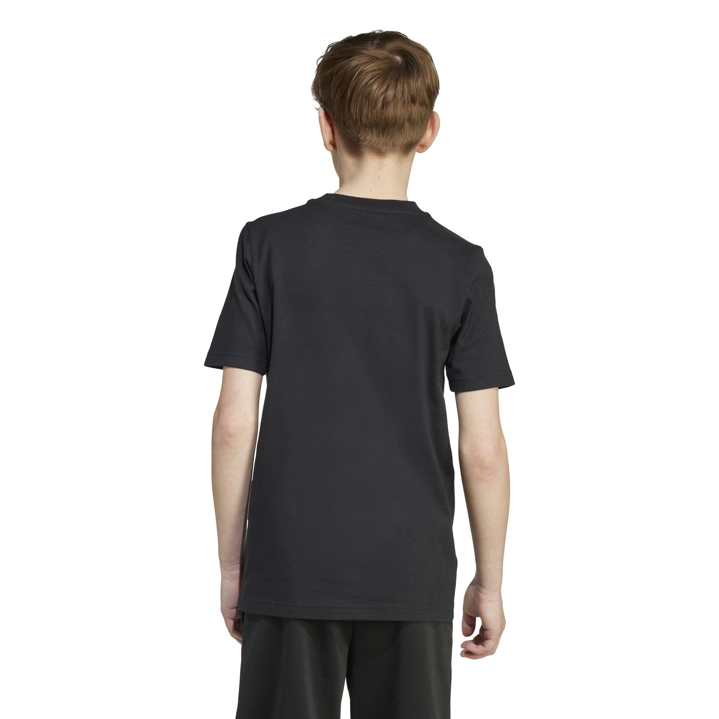 Kids Unisex Camo Graphic T-Shirt, Black, , large image number 2