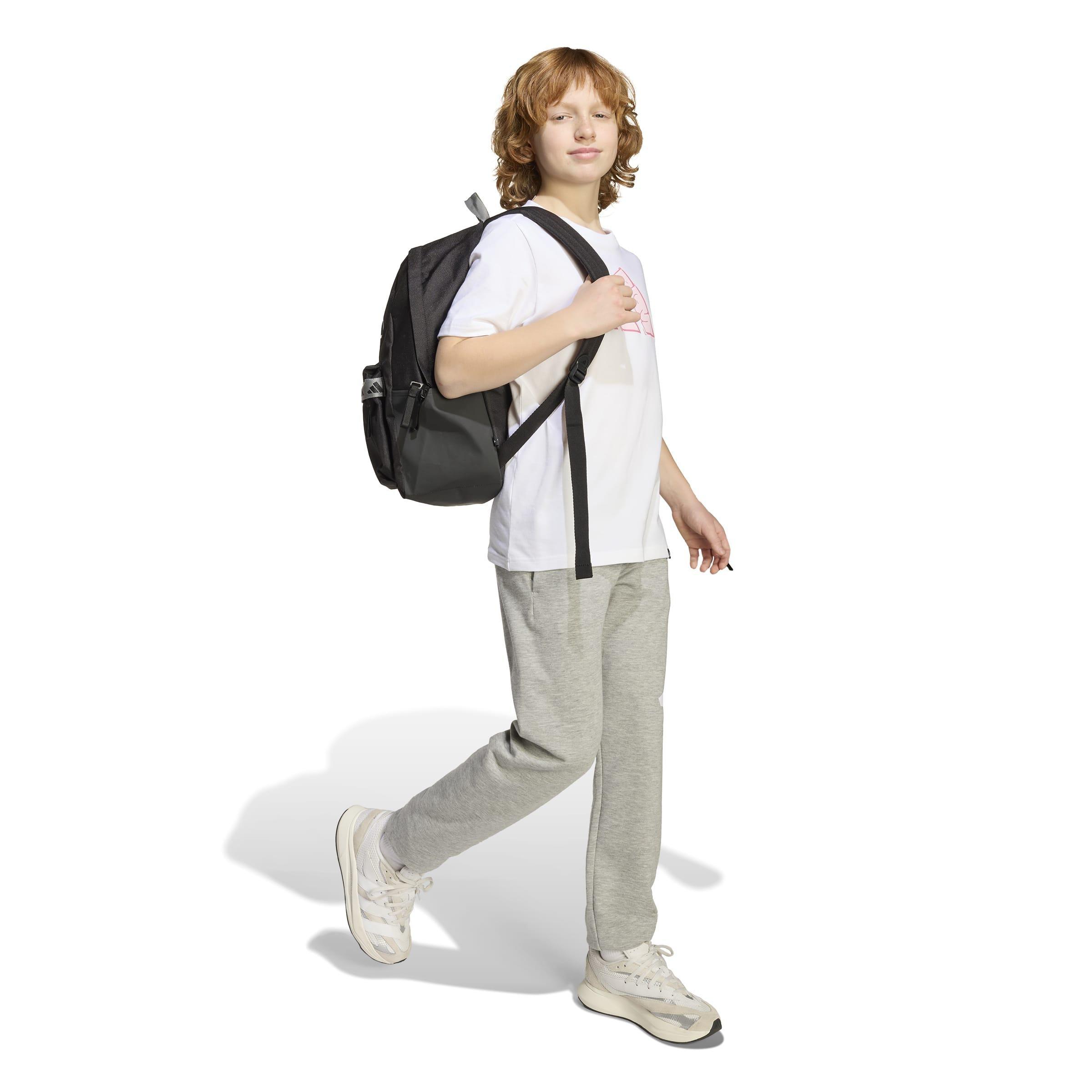 Kids Unisex Graffiti Graphic T-Shirt, White, A701_ONE, large image number 5