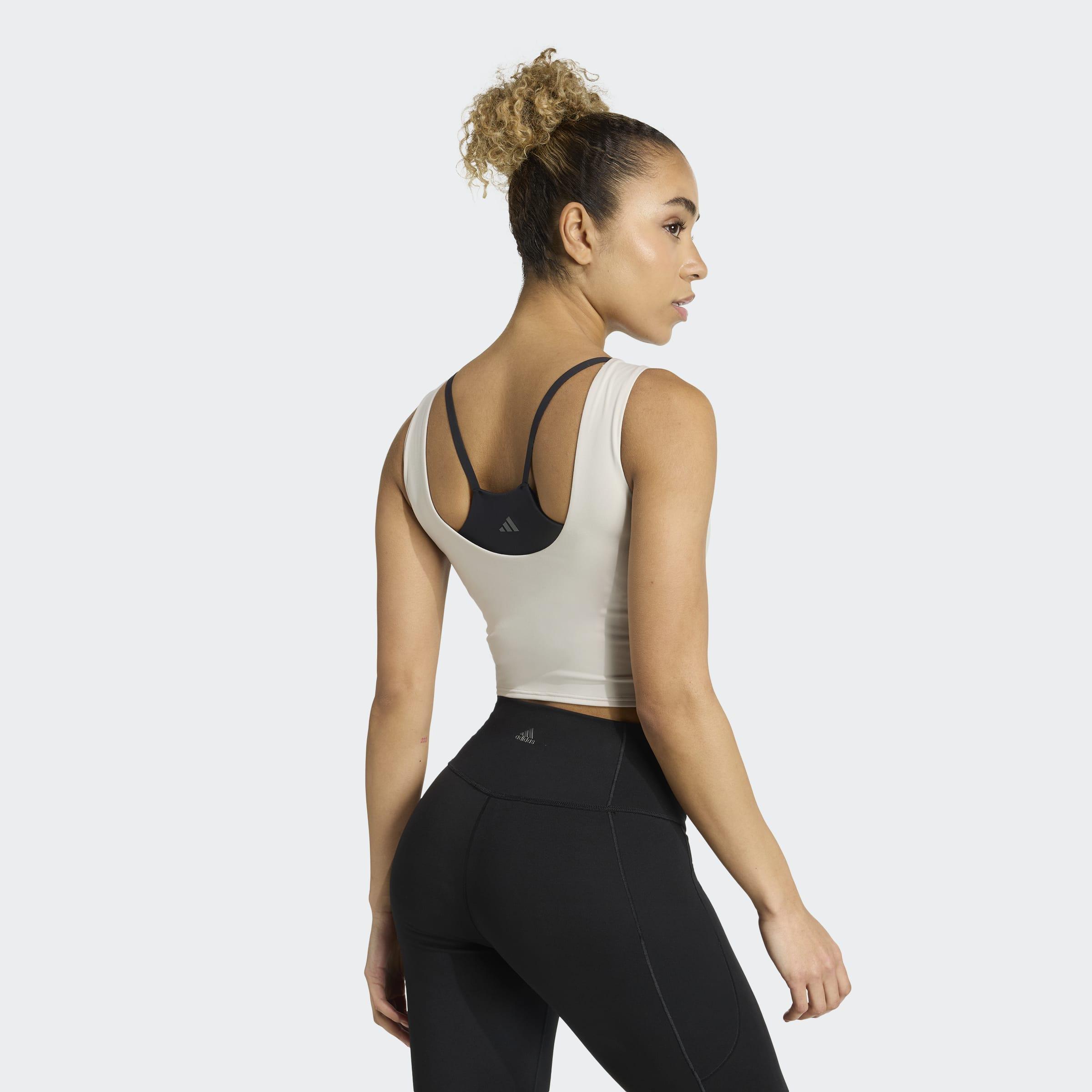 Yoga Motion Tank Top, Grey, A701_ONE, medium
