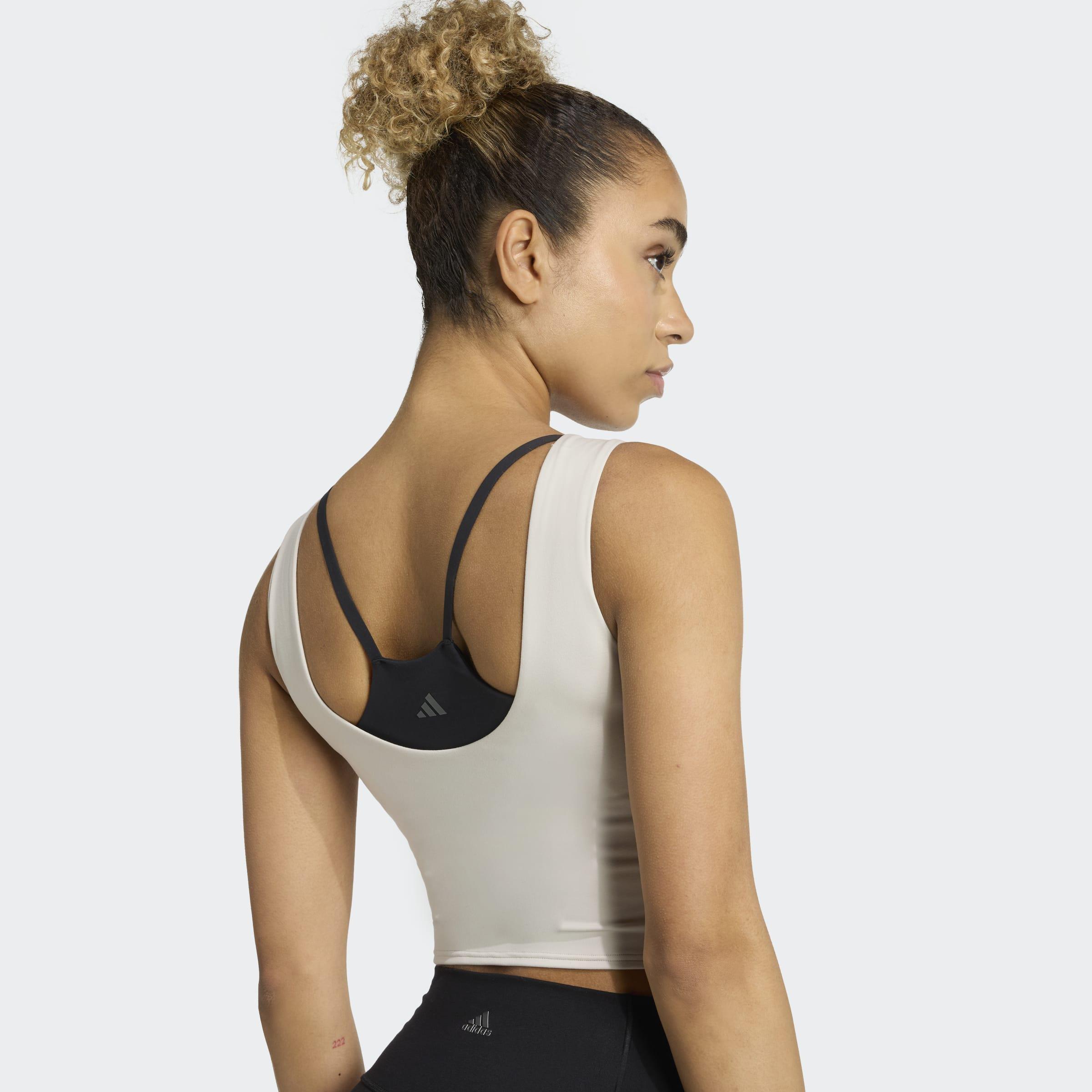 Yoga Motion Tank Top, Grey, A701_ONE, medium