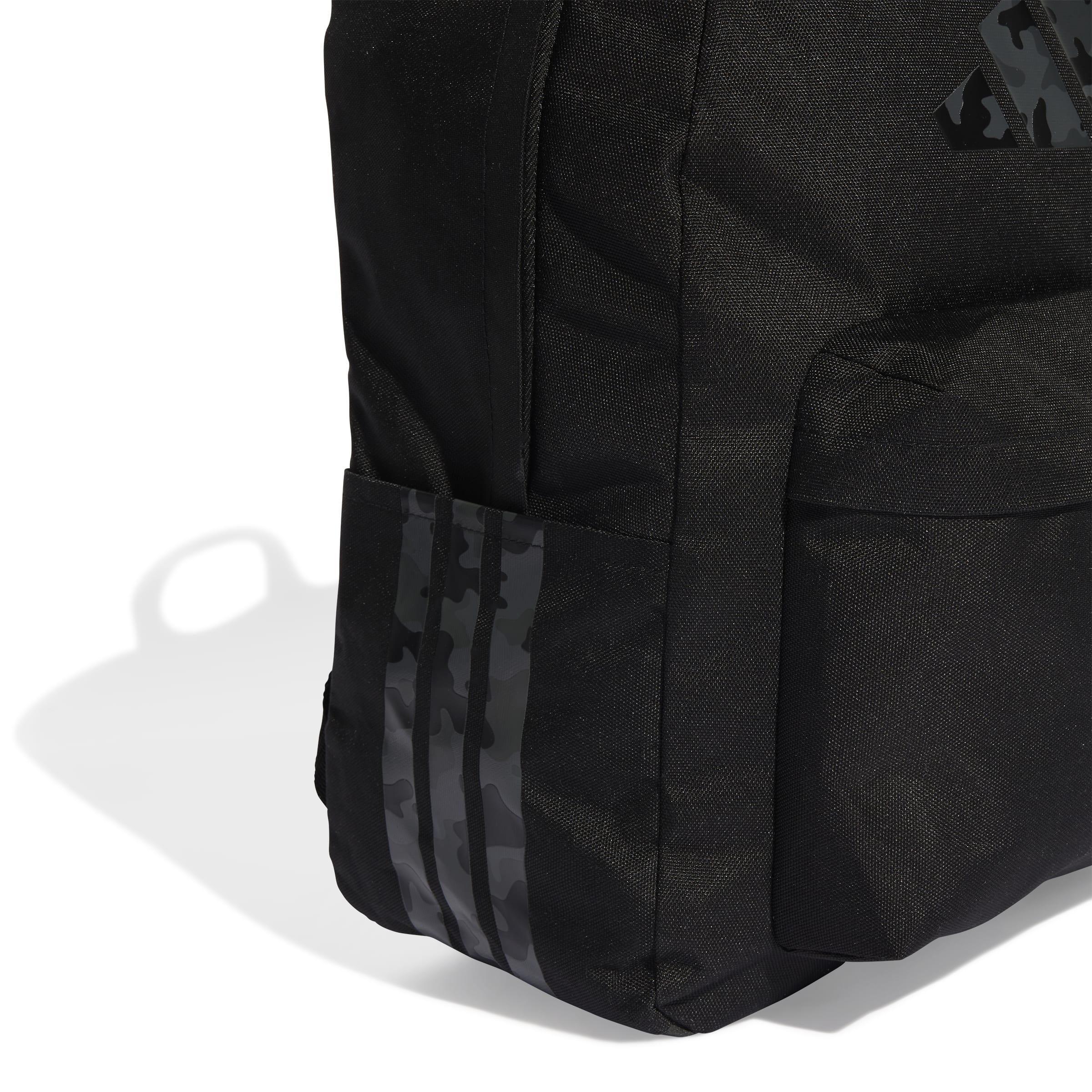 Kids Unisex Camo Backpack, Black, A701_ONE, large image number 5