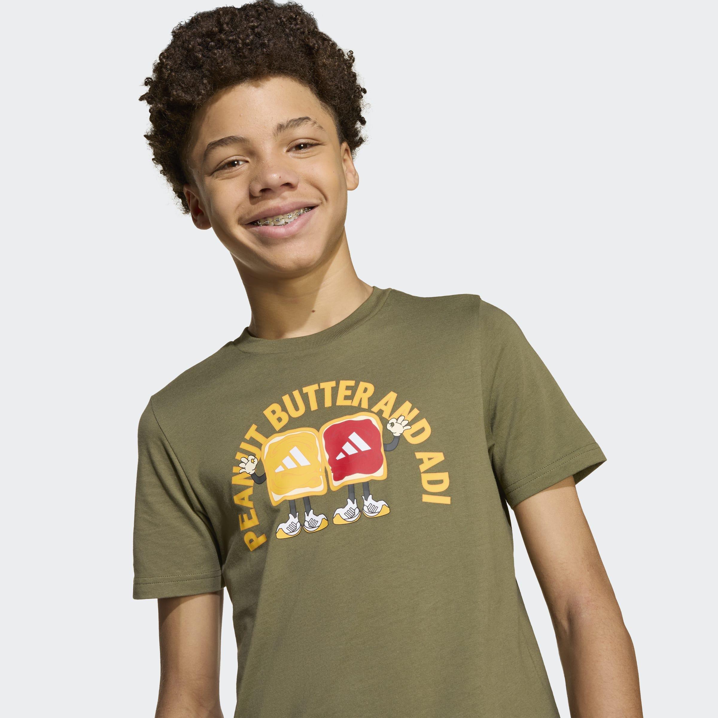 Kids Unisex Food Graphic T-Shirt, Green, A701_ONE, large image number 4