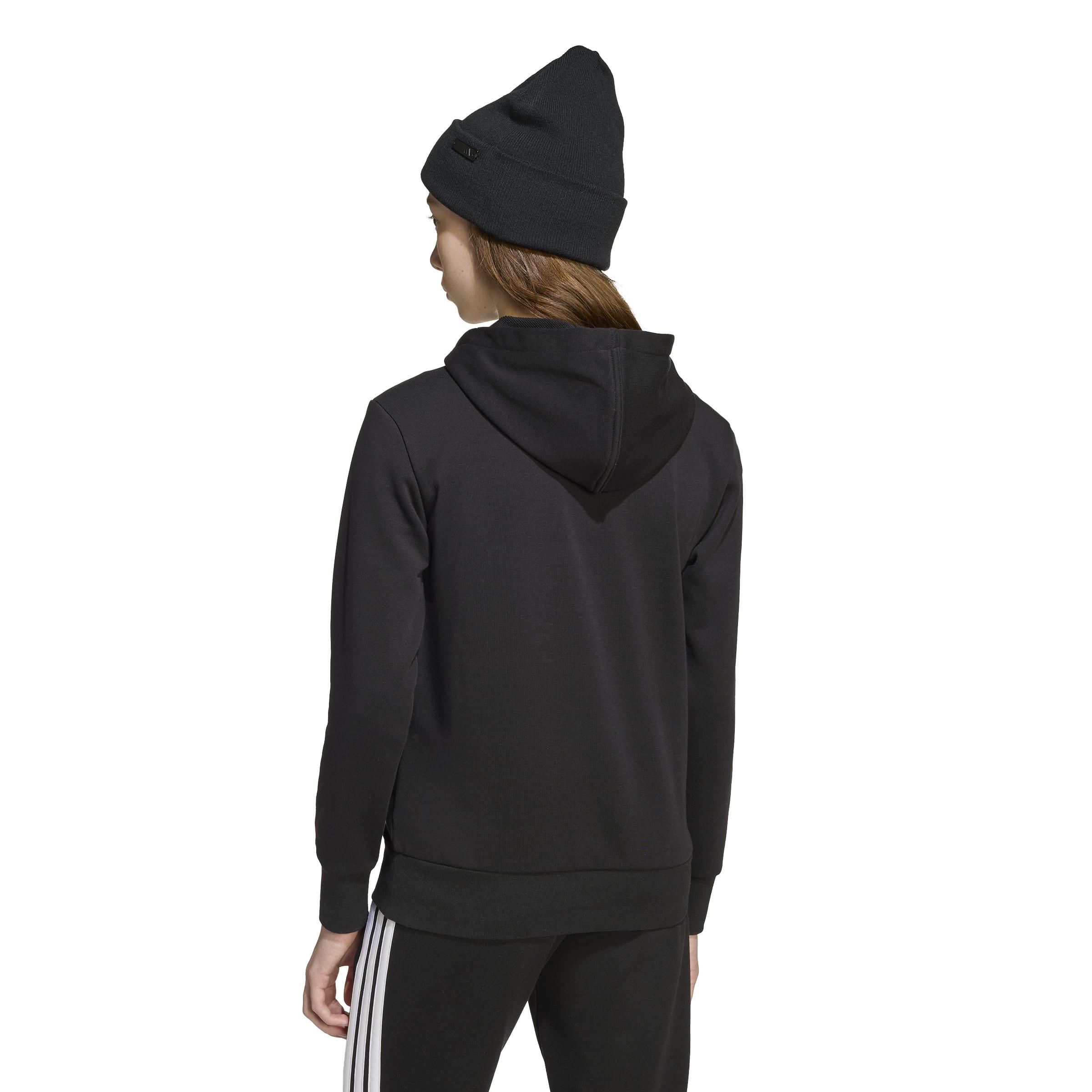 Kids Glam Graphic Hoodie, Black, A701_ONE, large image number 1