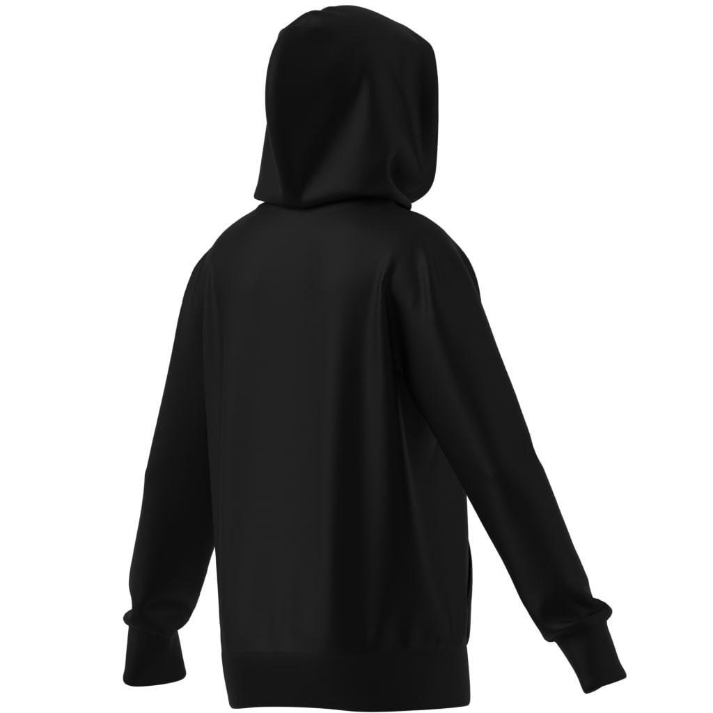 Kids Glam Graphic Hoodie, Black, A701_ONE, large image number 7