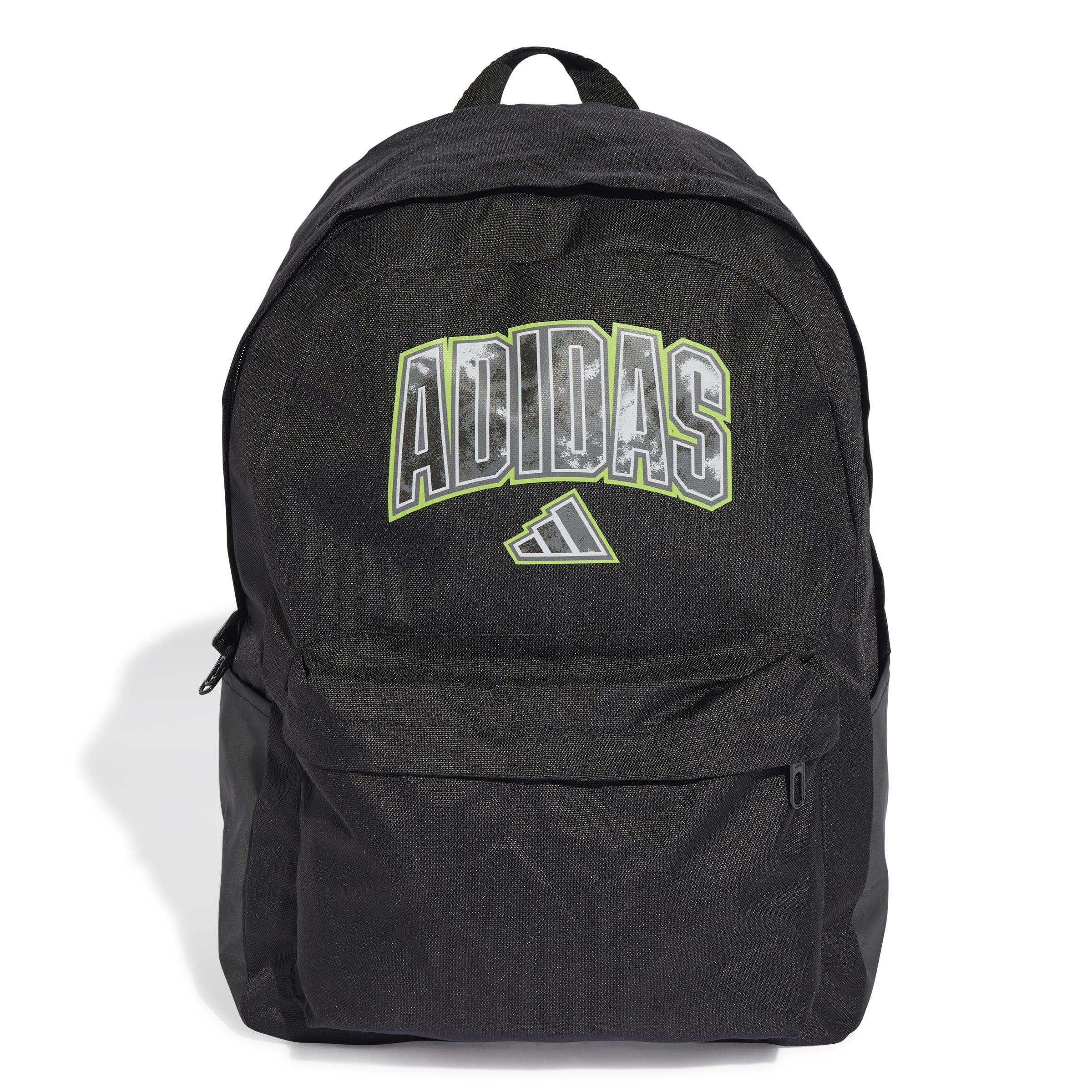 Unisex Classic Training Camo Graphic Backpack, Black, A701_ONE, large image number 0