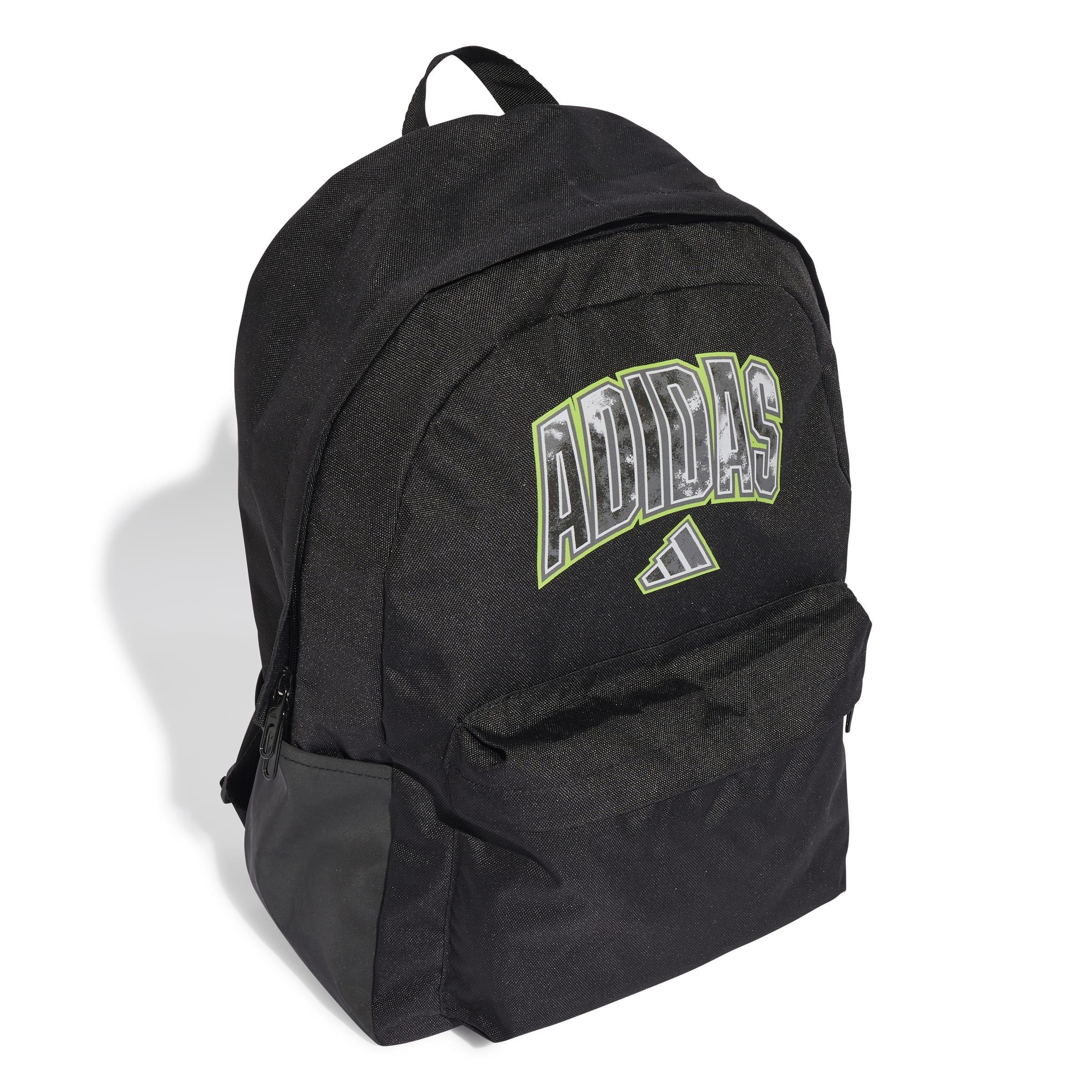 Unisex Classic Training Camo Graphic Backpack, Black, A701_ONE, large image number 2