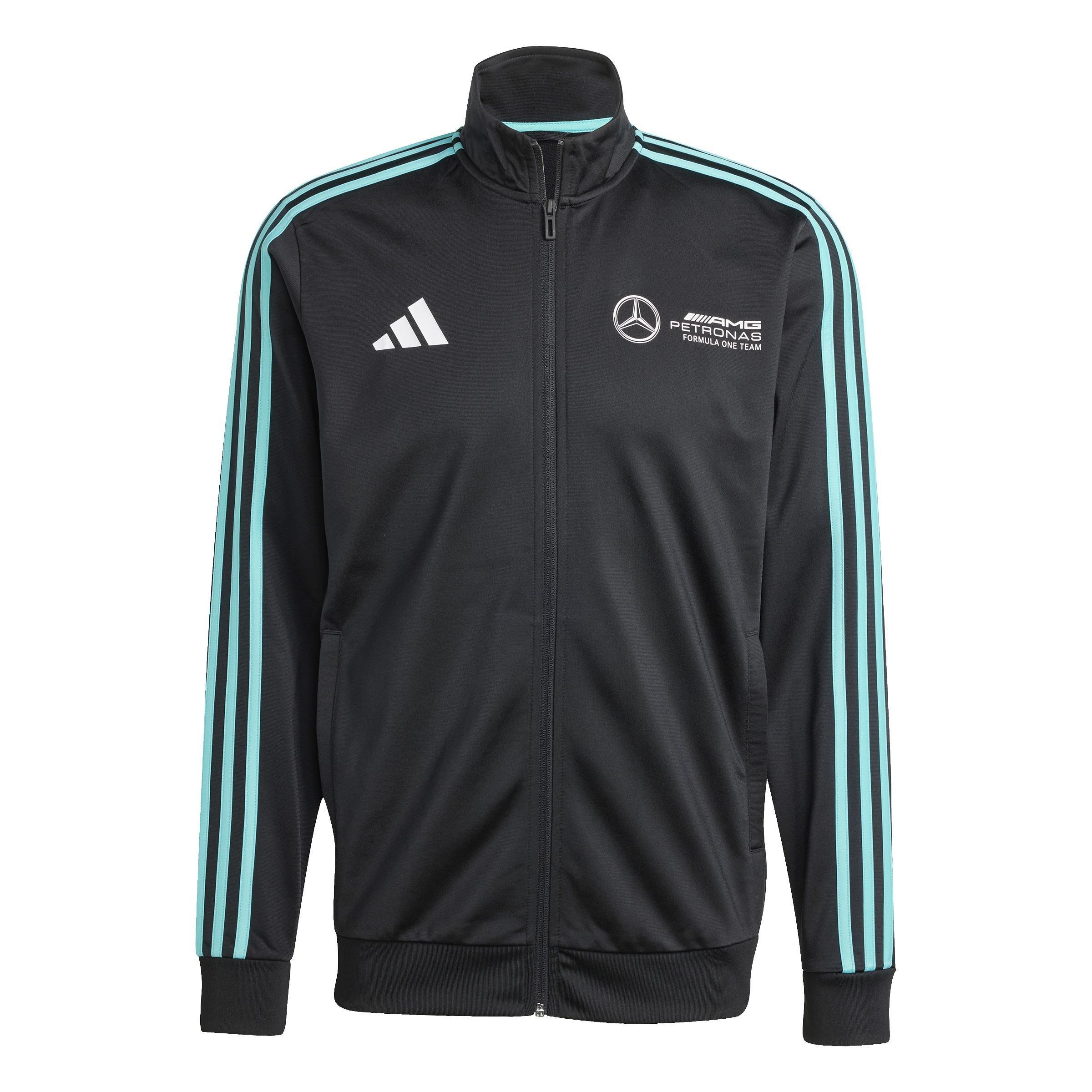 MERCEDES - AMG PETRONAS FORMULA ONE TEAM DNA TRACK TOP MEN, Black, , large image number 0