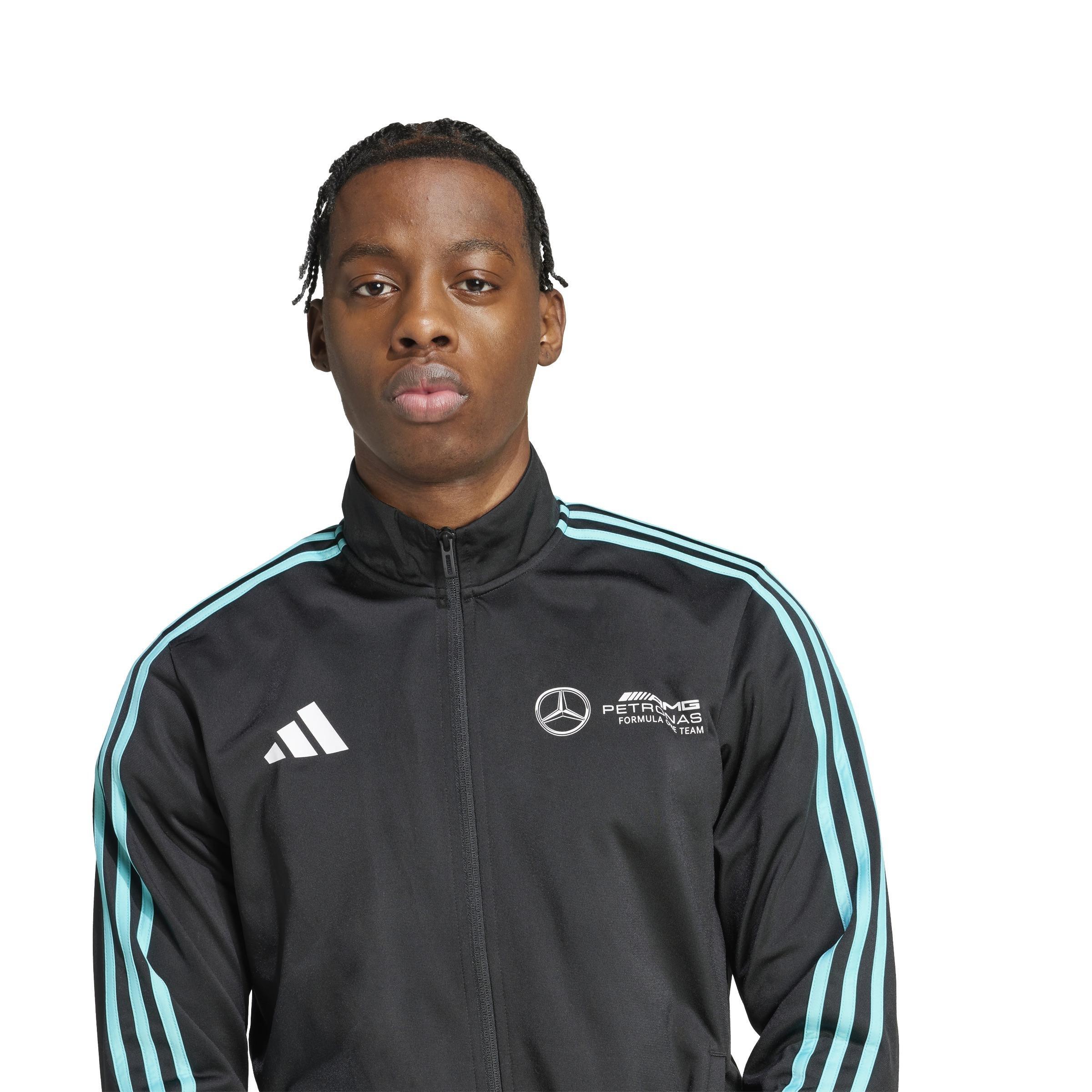 MERCEDES - AMG PETRONAS FORMULA ONE TEAM DNA TRACK TOP MEN, Black, , large image number 3